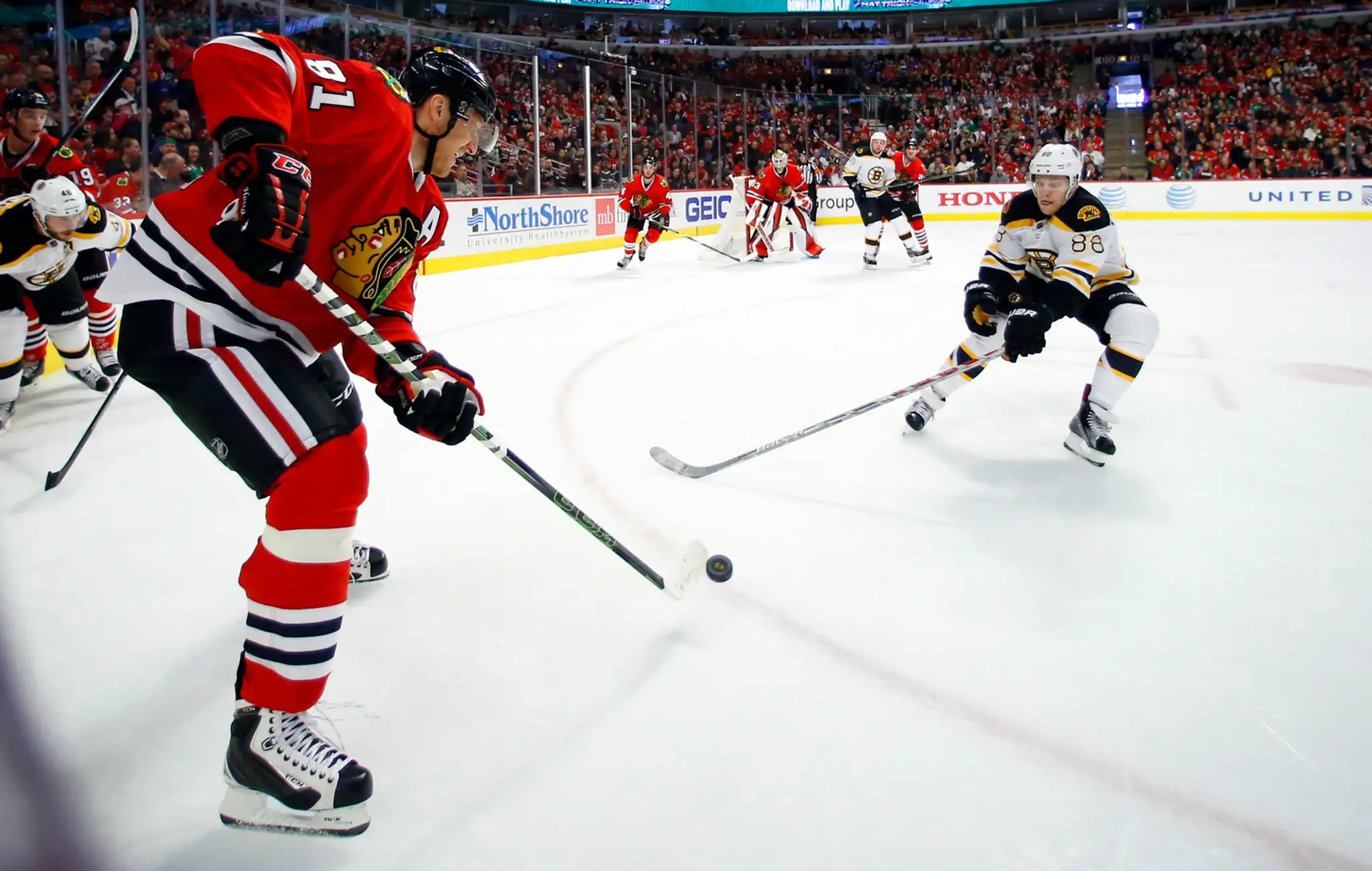 Chicago Blackhawks a Marián Hossa.