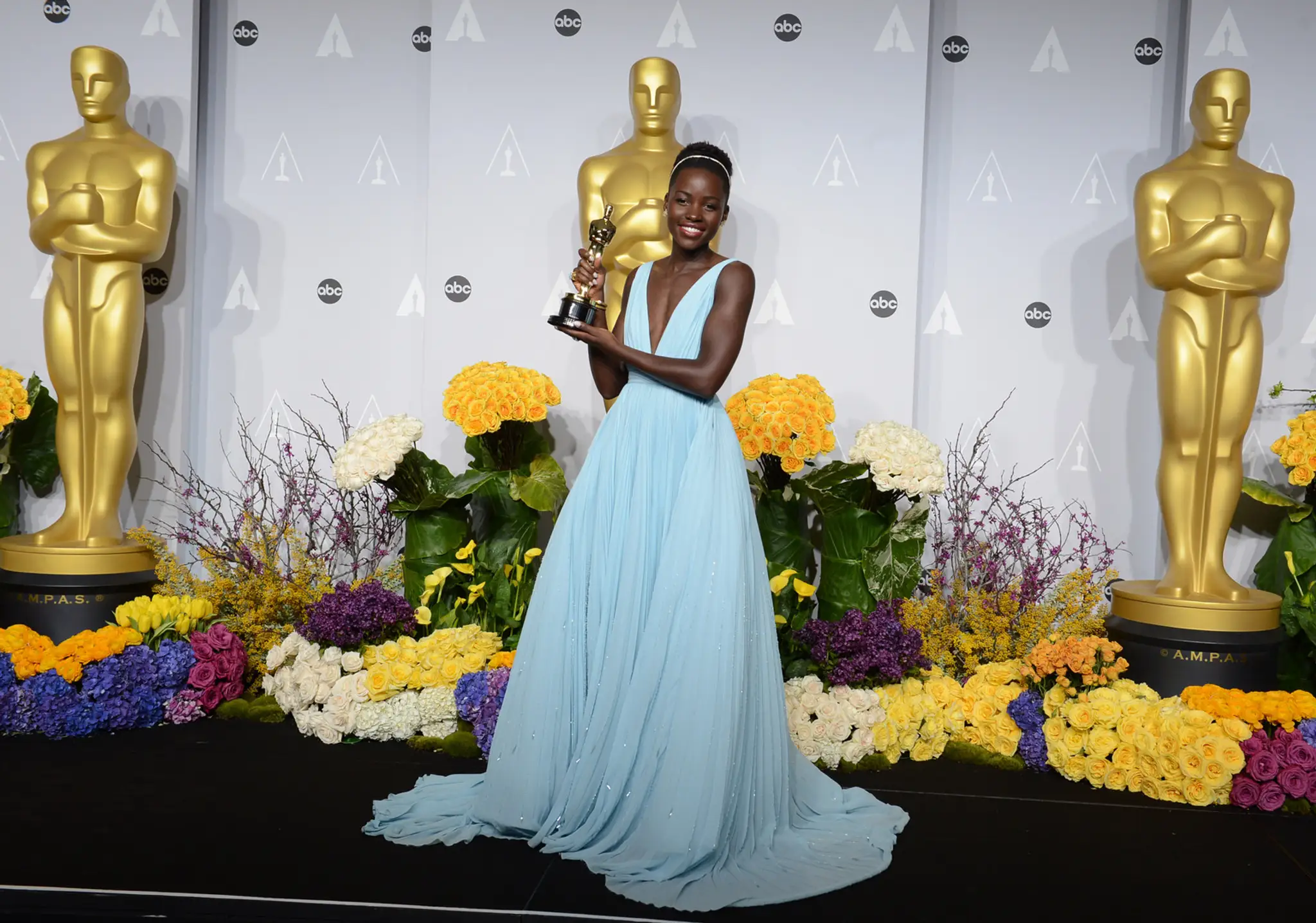 Lupita Nyong'o získala v roku 2014 Oscara za najlepšiu herečku vo vedľajšej úlohe za film 12 rokov otrokom.