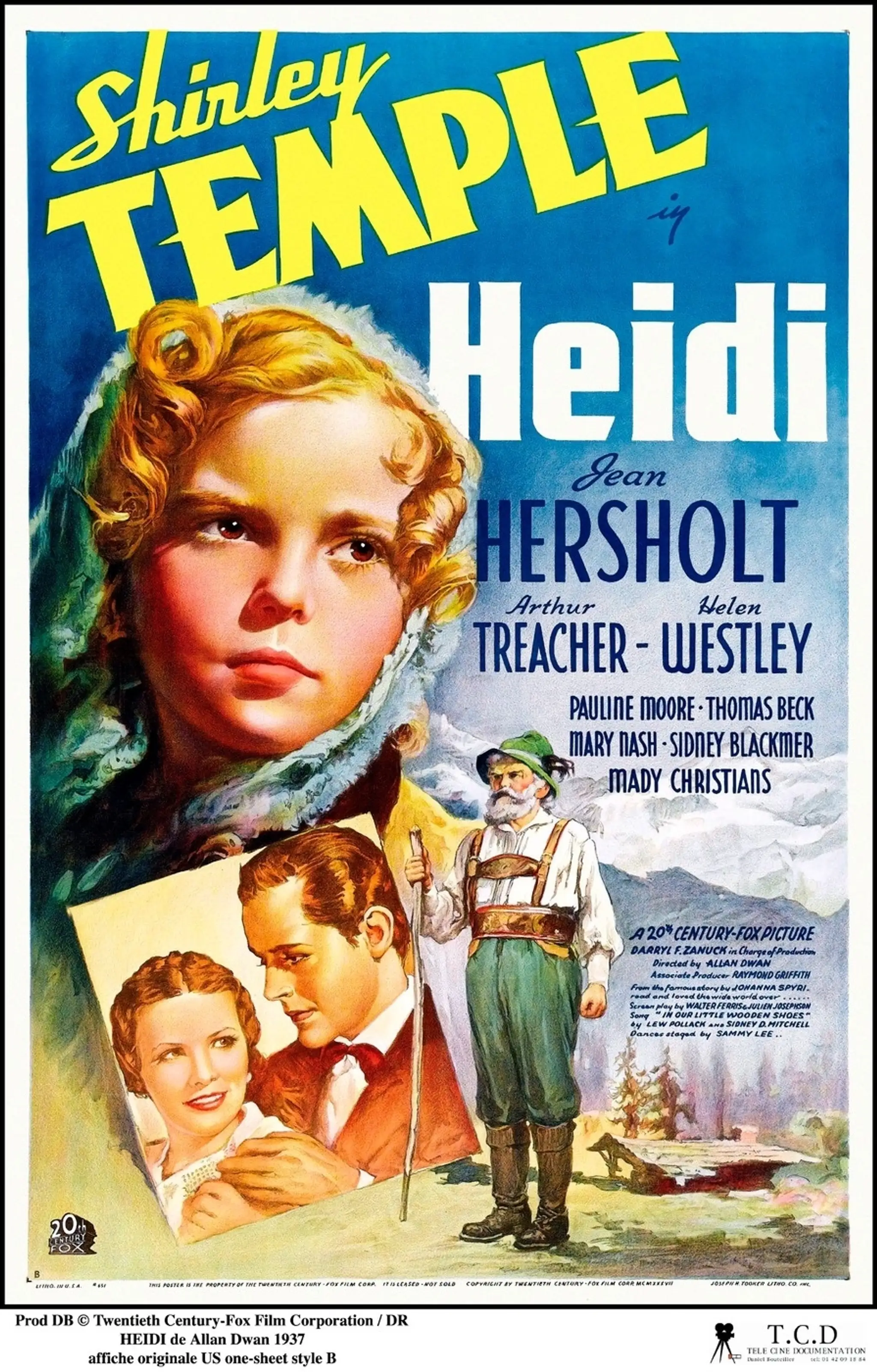 Shirley Temple ako Heidi