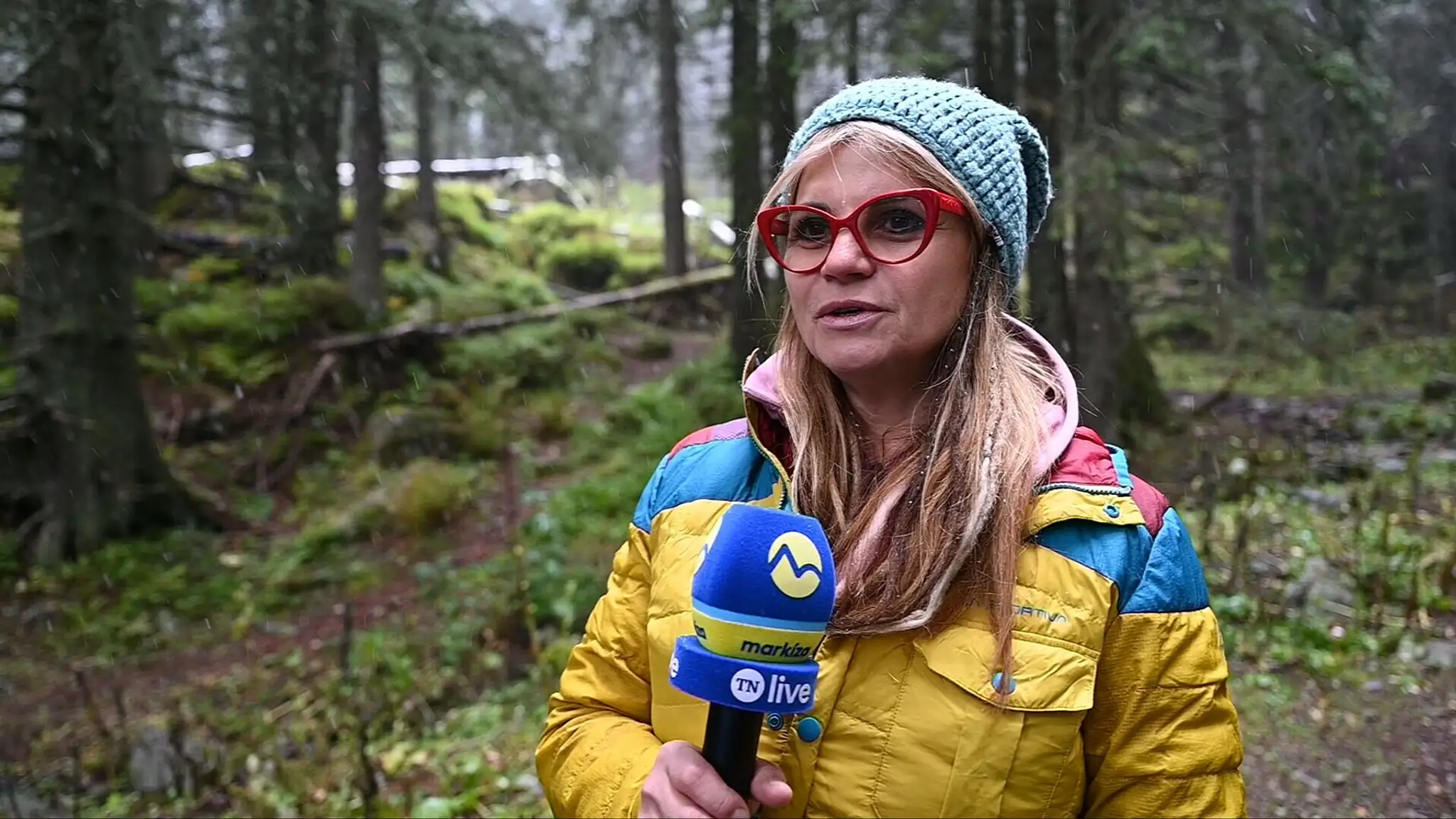 chatárka na Zamkovského chate Janka Kalinčíková.