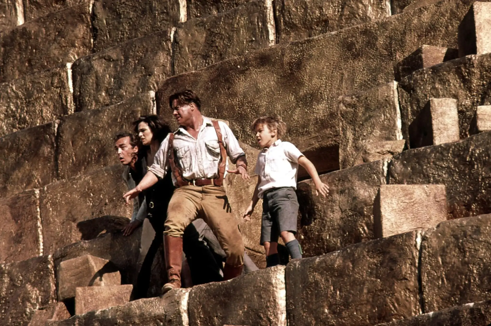 Brendan Fraser vo filme Múmia