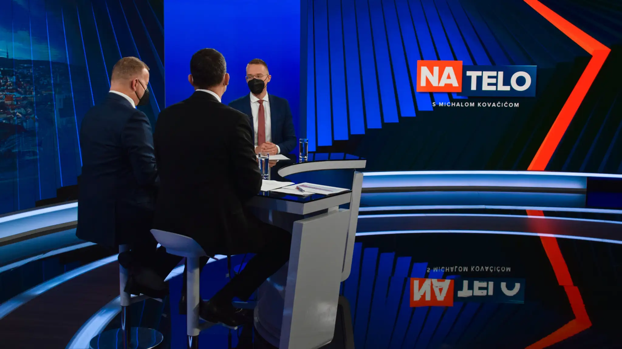 Ladislav Kamenický a Boris Kollár v Na telo.
