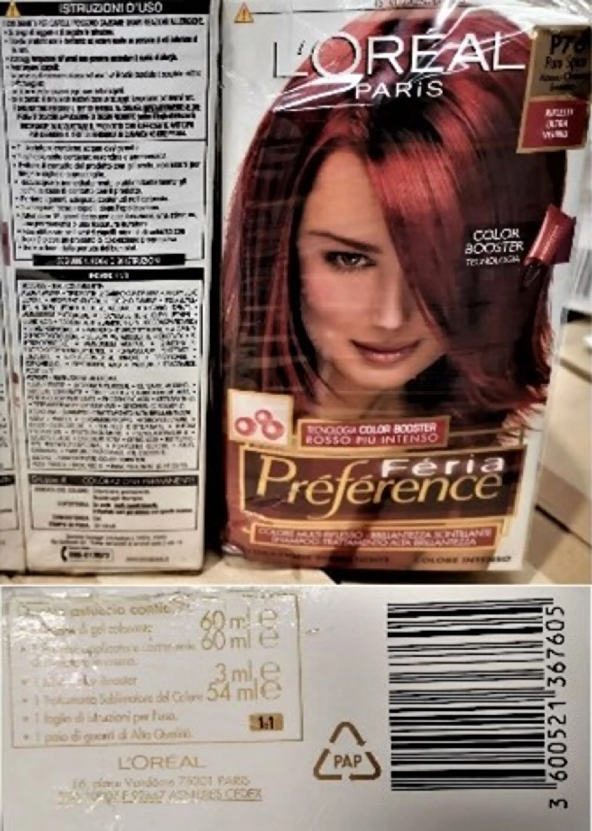 Feria Preference - Pure Spice P76 - farba na vlasy