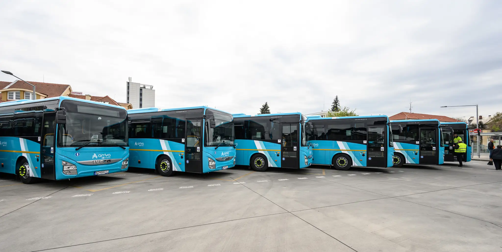 Autobusy spoločnosti Arriva - ilustračná snímka