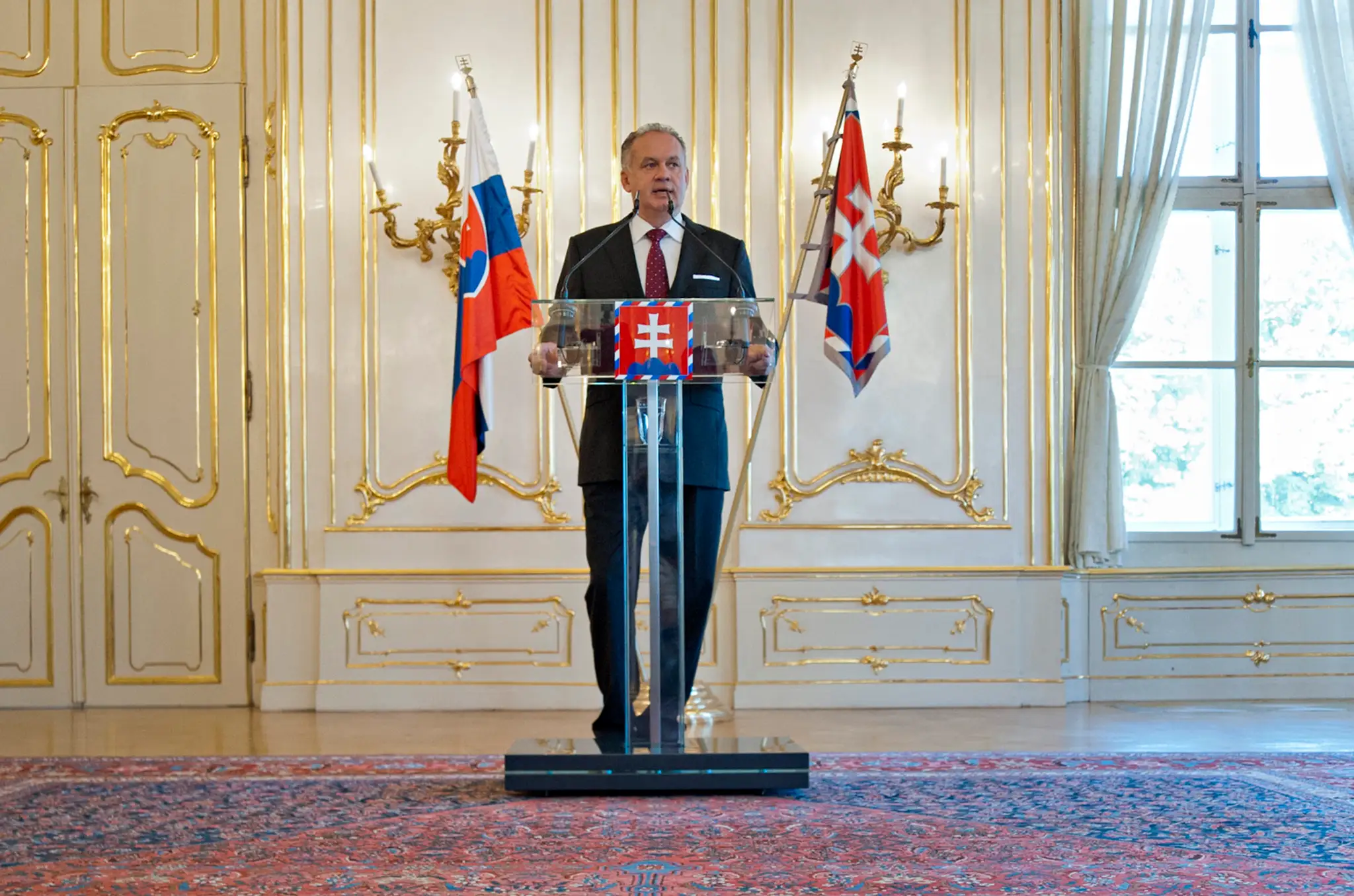 Na snímke prezident SR Andrej Kiska
