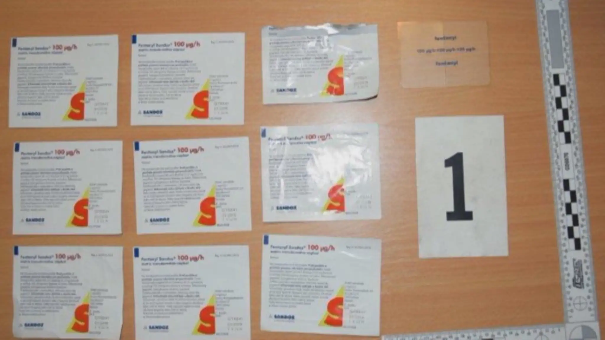 Fentanylová náplasti.