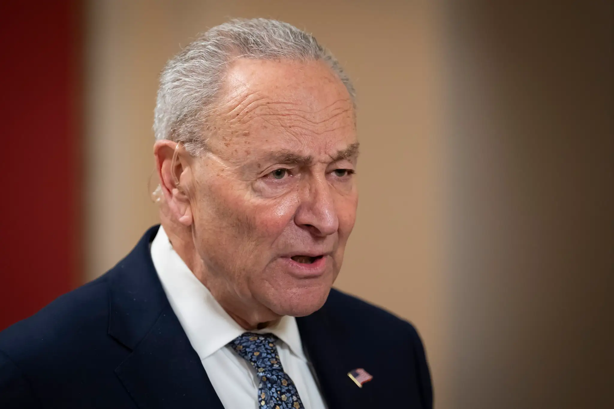 Líder demokratov Chuck Schumer.