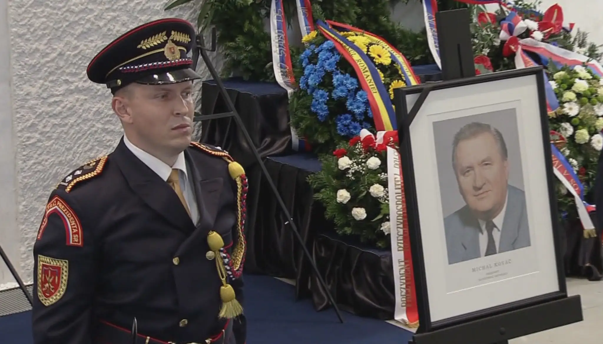 Rozlúčka s Michalom Kováčom.