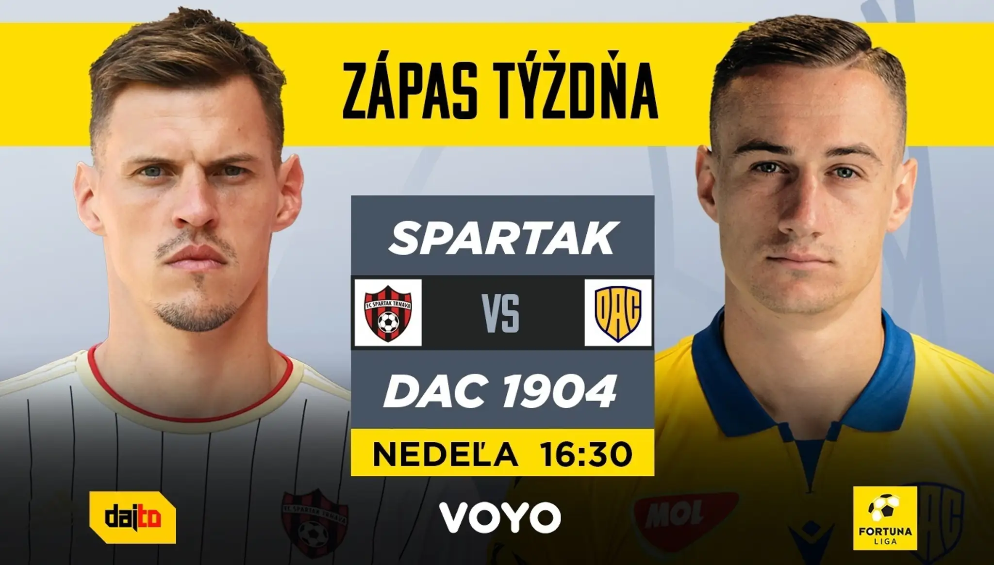 Zápas týždňa Spartak vs DAC.