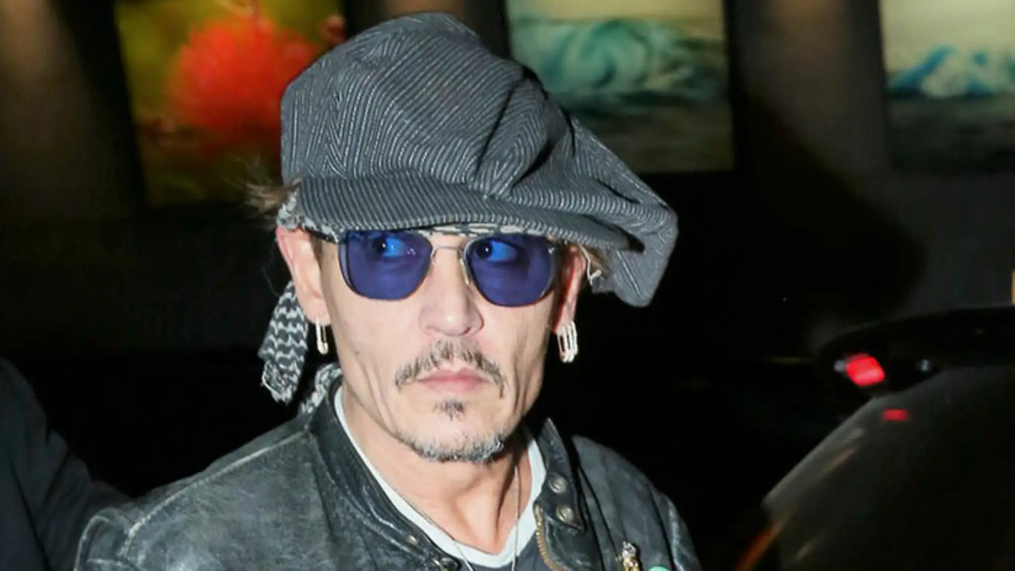 Johnny Depp na oslave narodenín Lady Gaga
