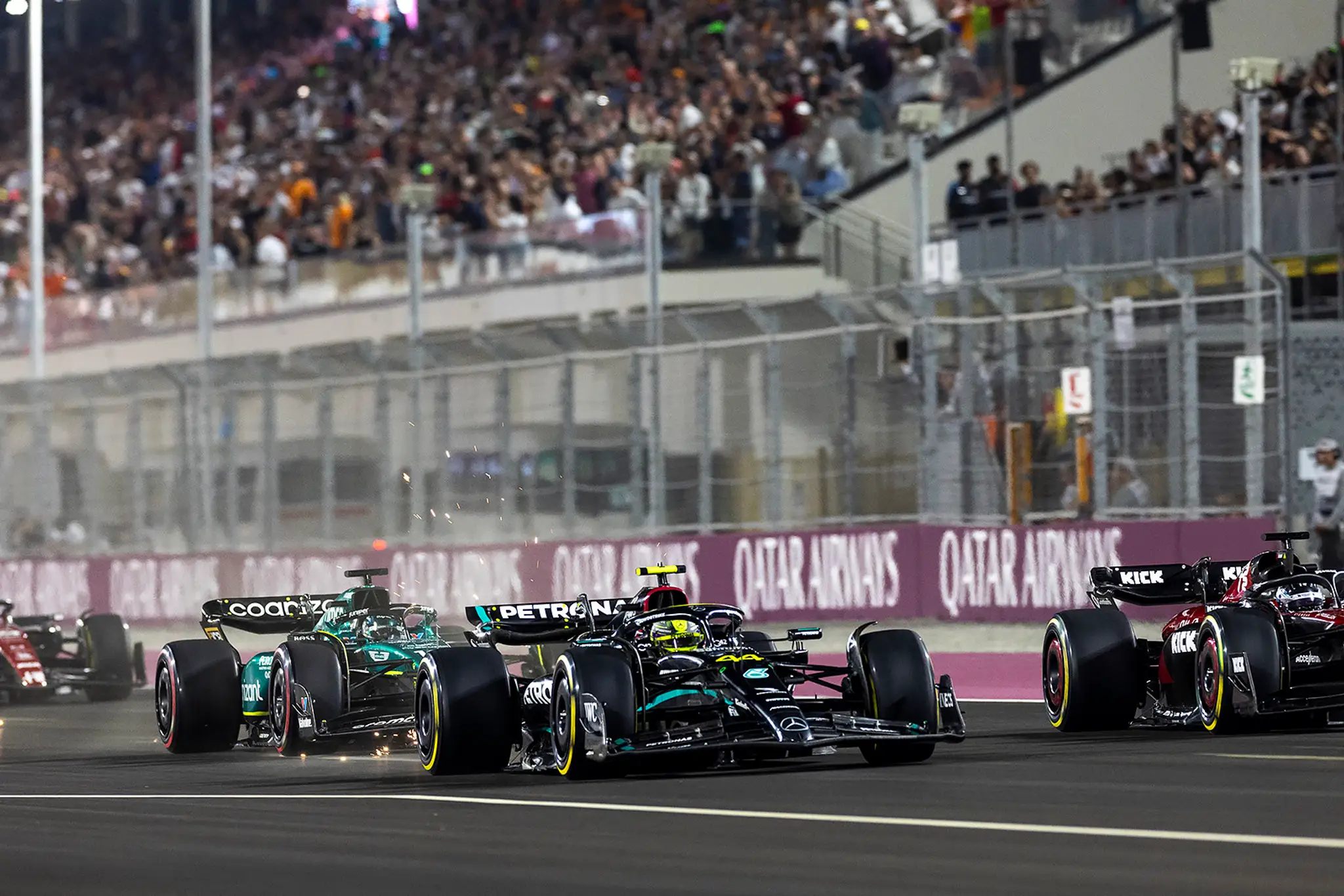 Lewis Hamilton na Mercedese.
