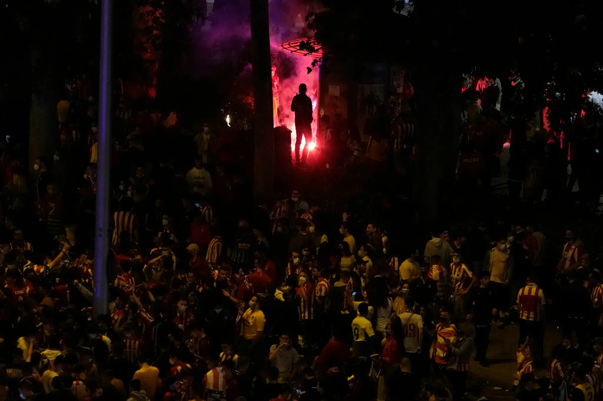 Oslavy titulu v Madride.
