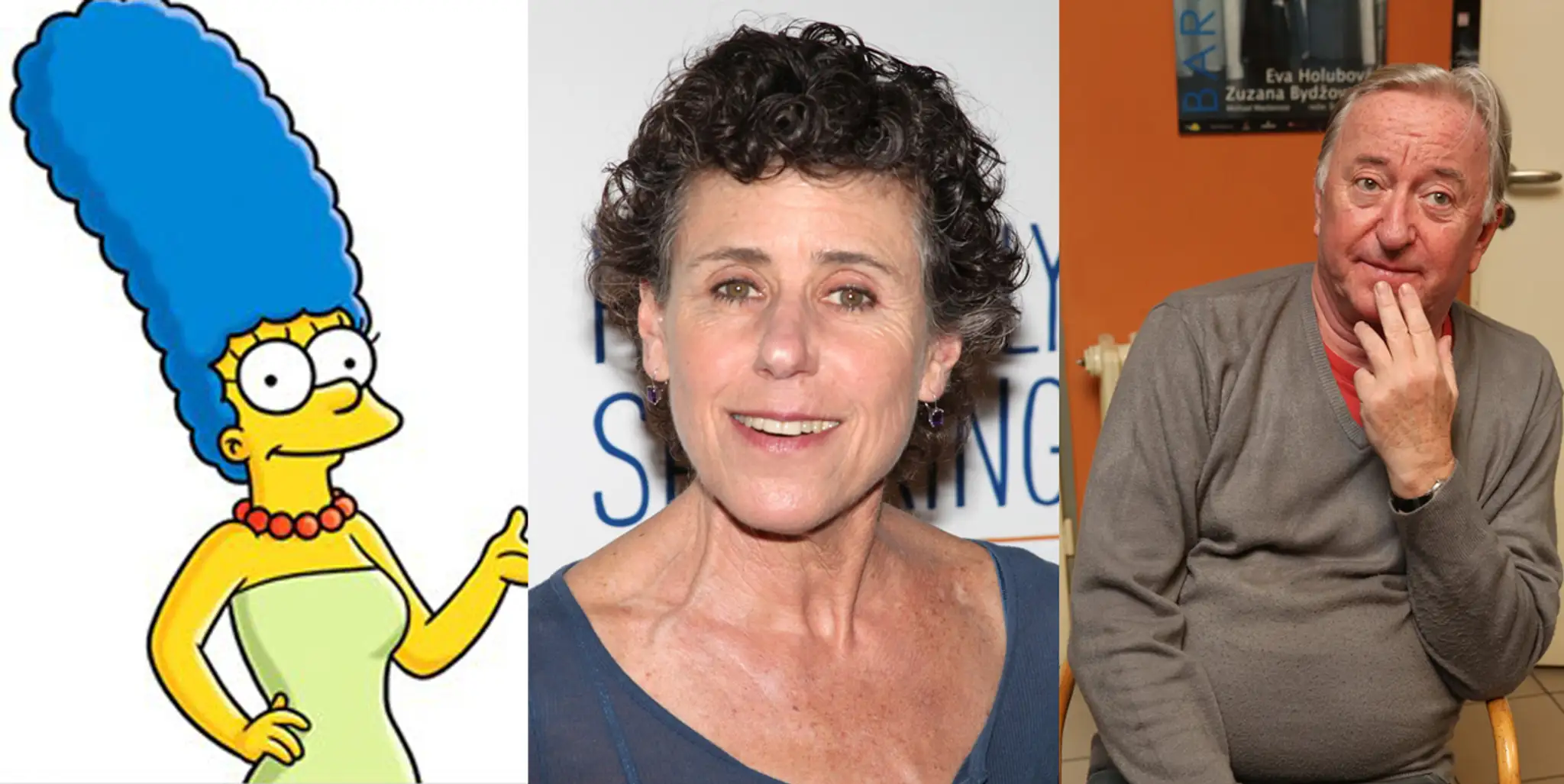 Marge Simpson, Julie Kavner a Jiří Lábus.