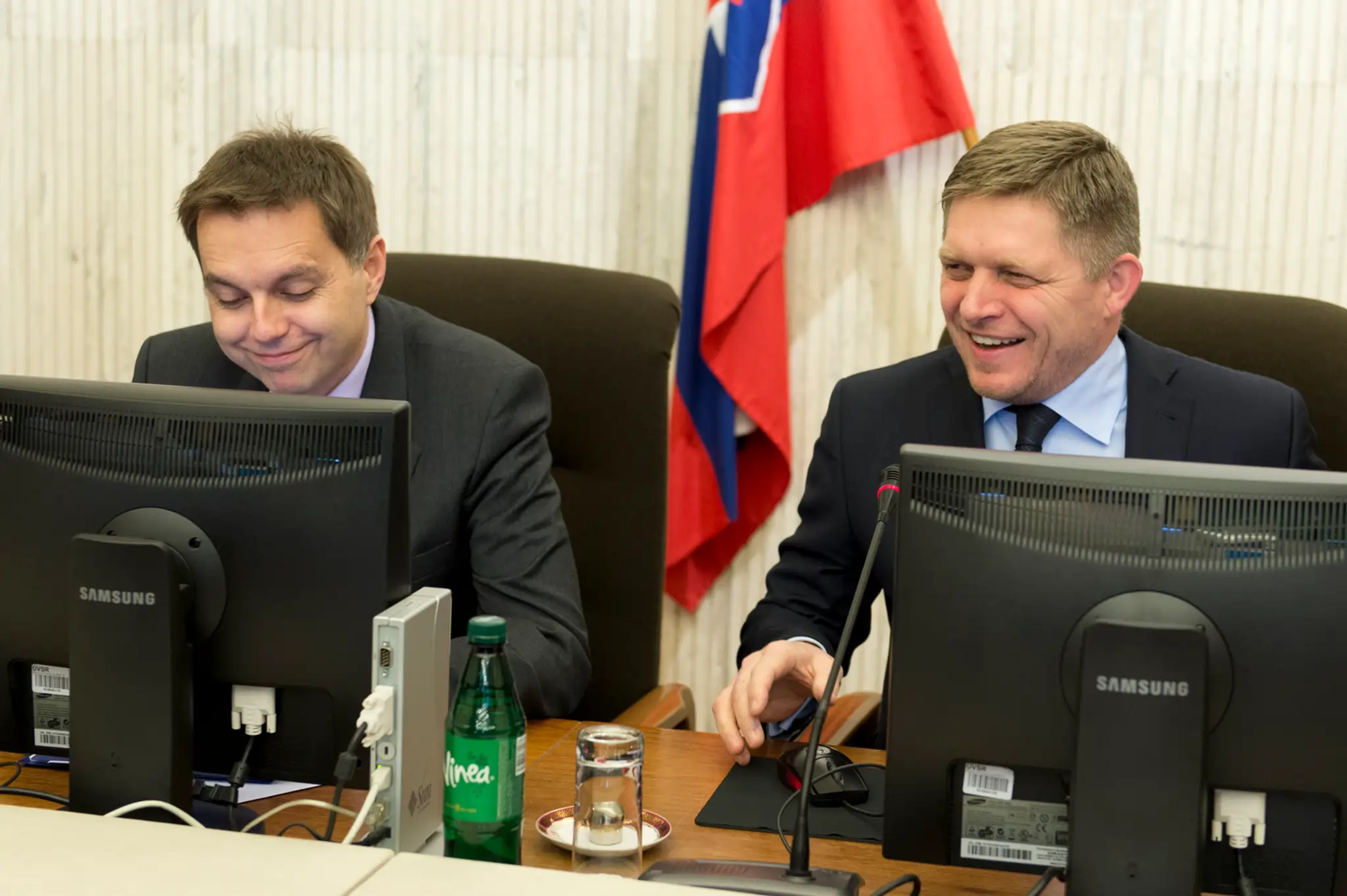 Premiéra Roberta Fica prvoaprílový žart na zasadnutí vlády pobavil.