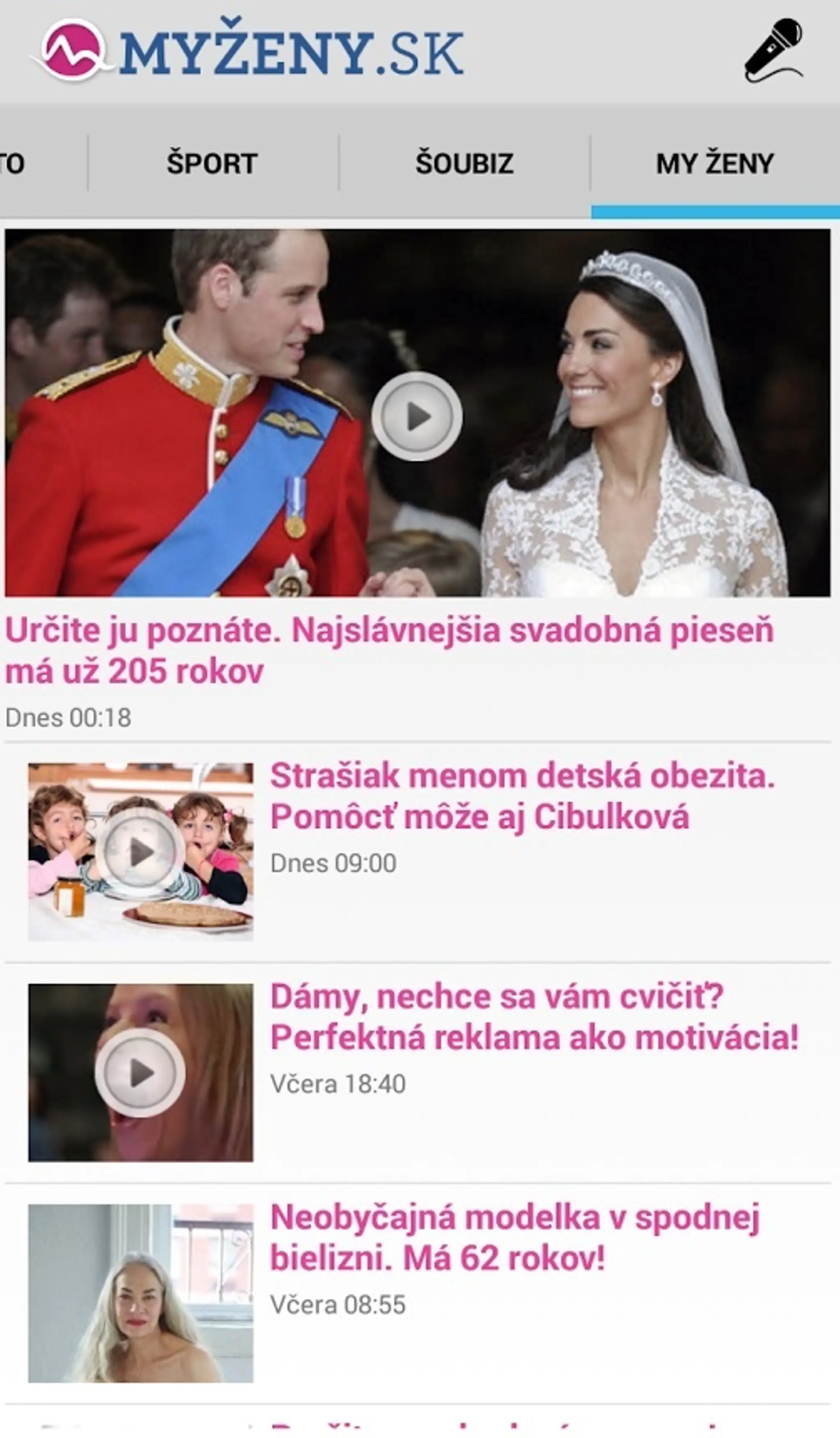 Nahliadnite s nami aj "sveta" žien