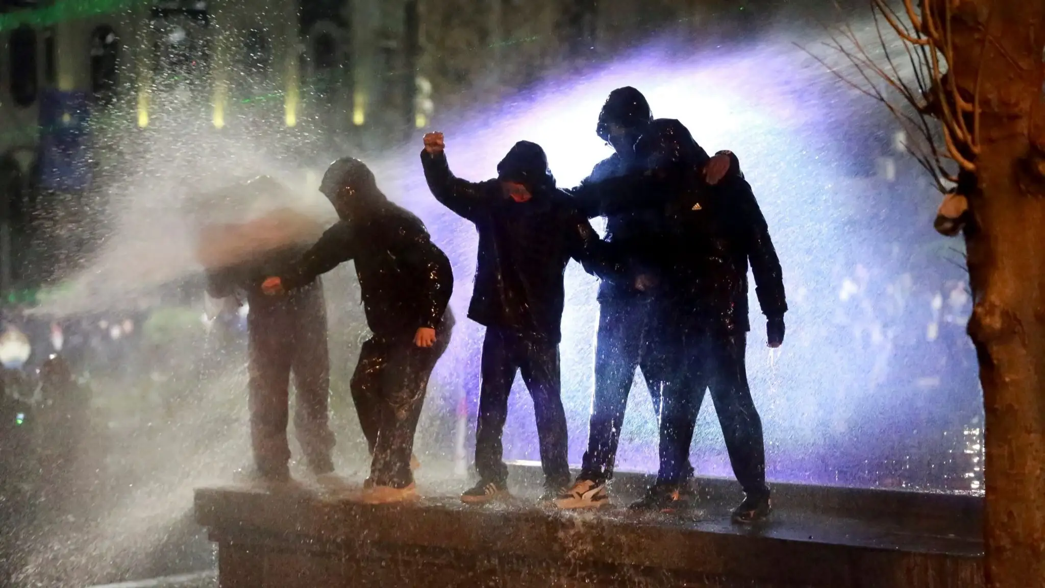 Protesty v Gruzínsku