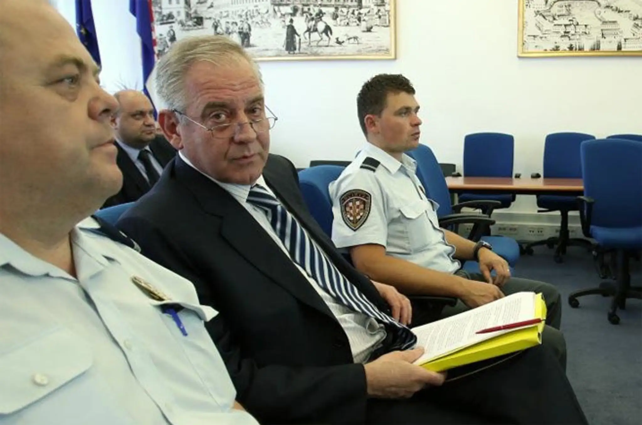 Bývalý chorvátsky premiér Ivo Sanader na archívnej snímke.