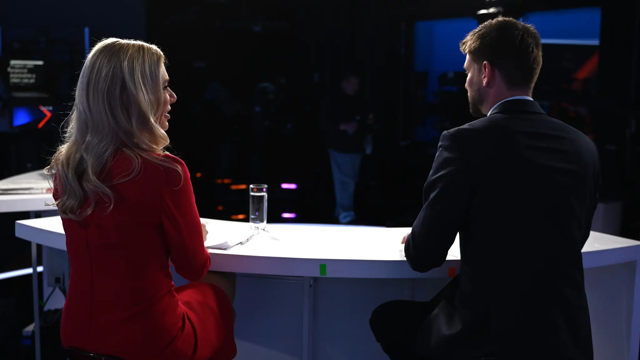 Denisa Saková a Michal Šimečka.