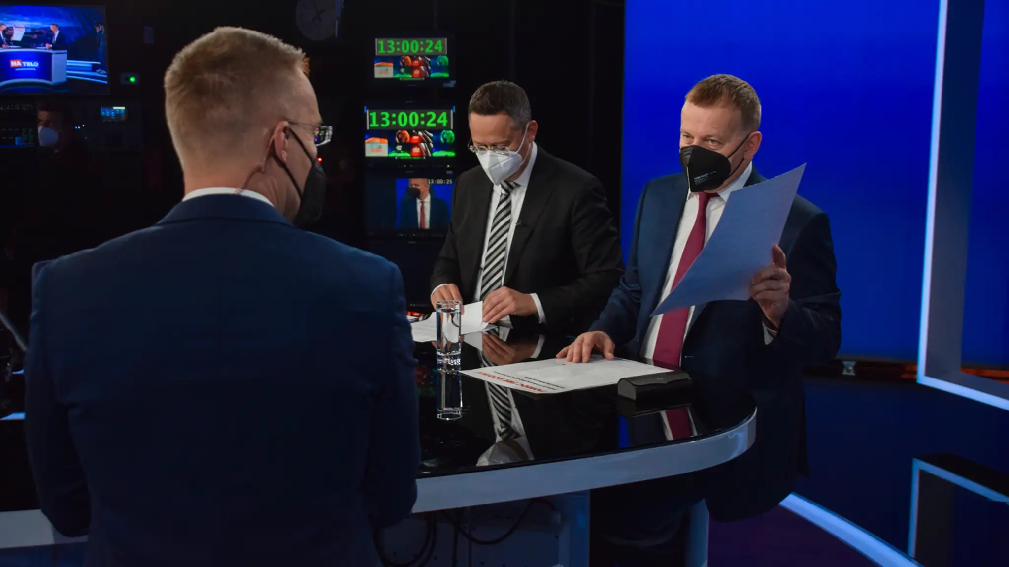 Ladislav Kamenický a Boris Kollár v Na telo.