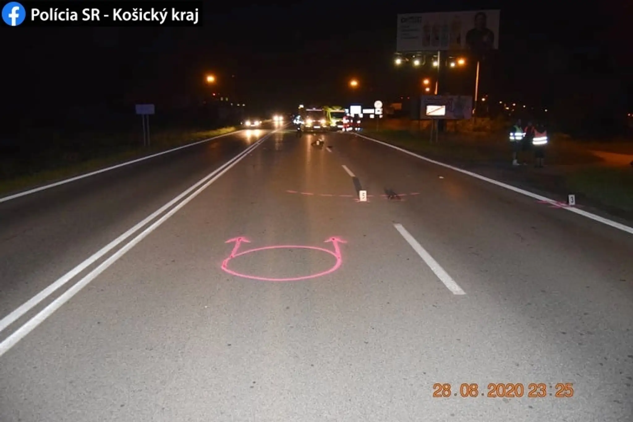 Zrážka chodkyne v Košiciach.