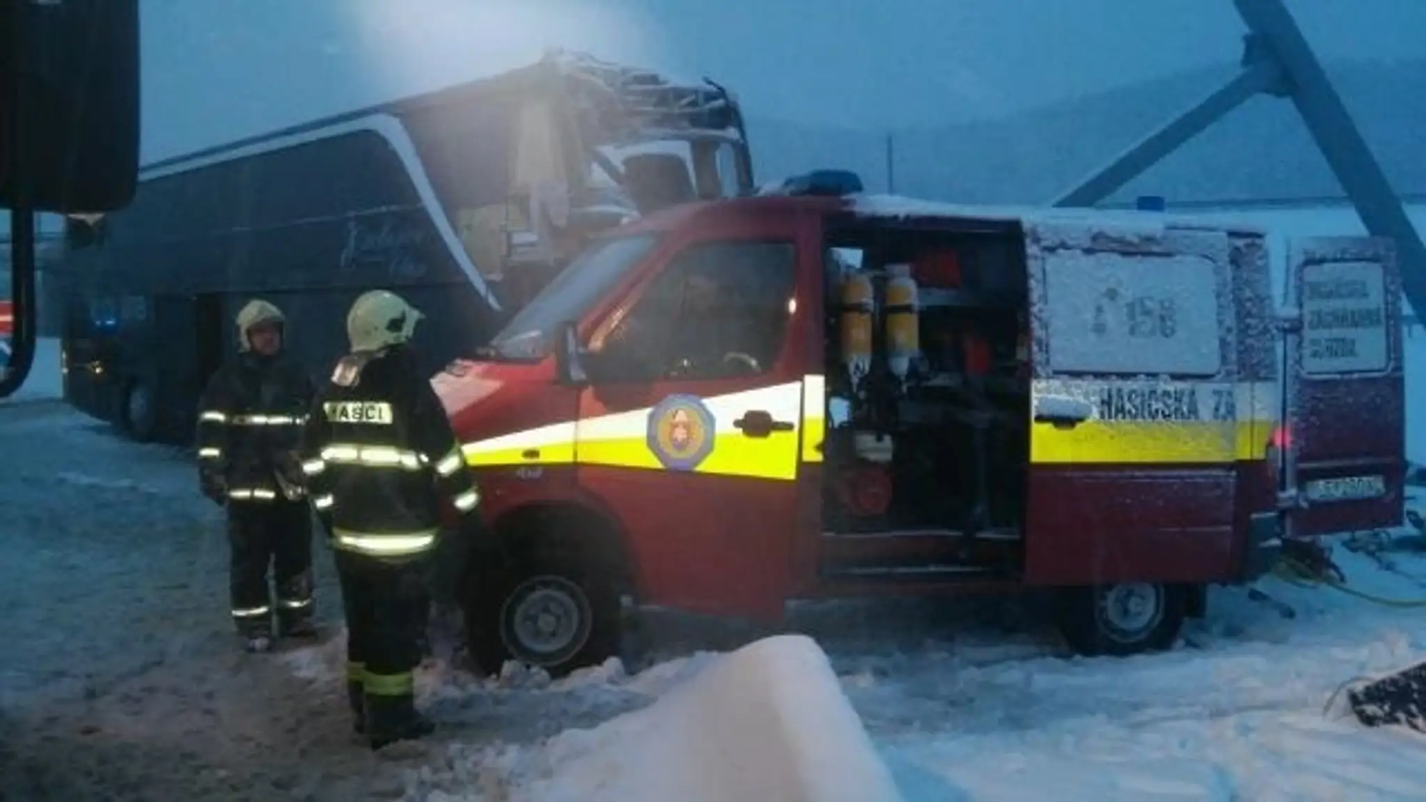Nehoda autobusu pri Spišskom Štvrtku