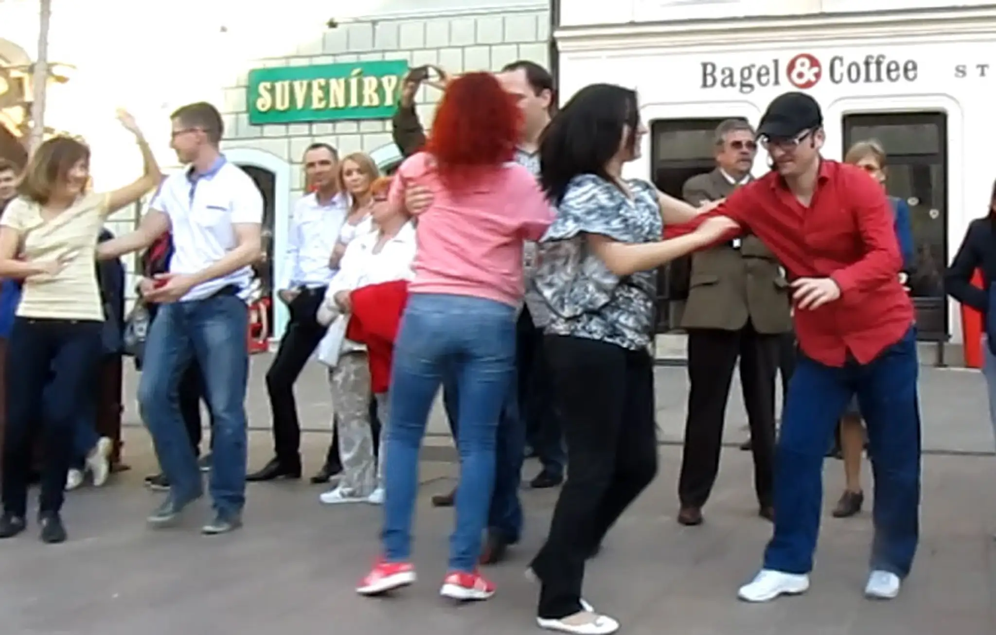 Hromadný tanec salsa
