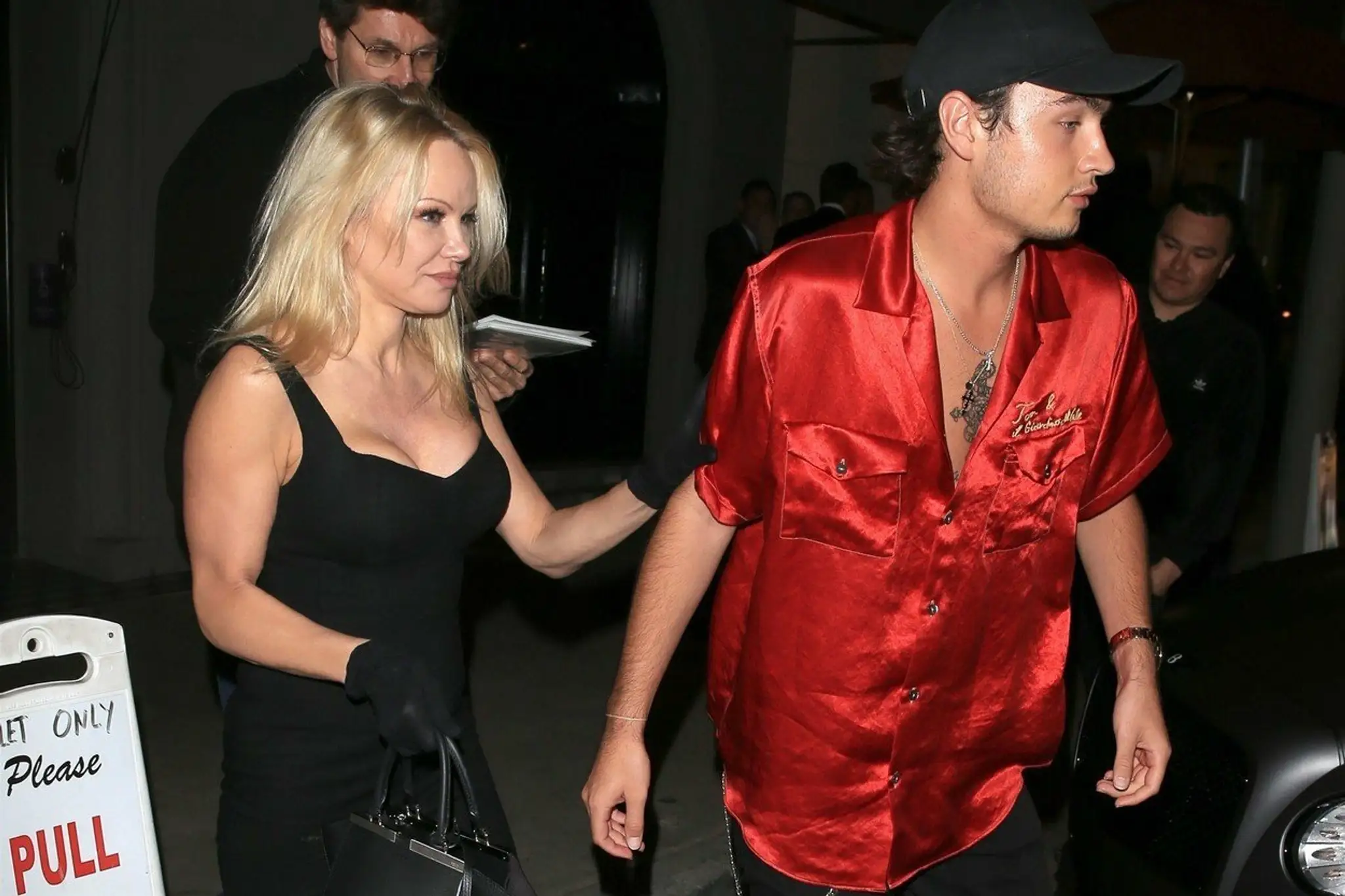 Pamela Anderson so synom Brandonom Thomasom