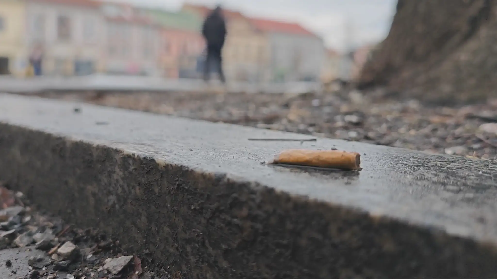 Cigaretový ohorok - ilustračná snímka