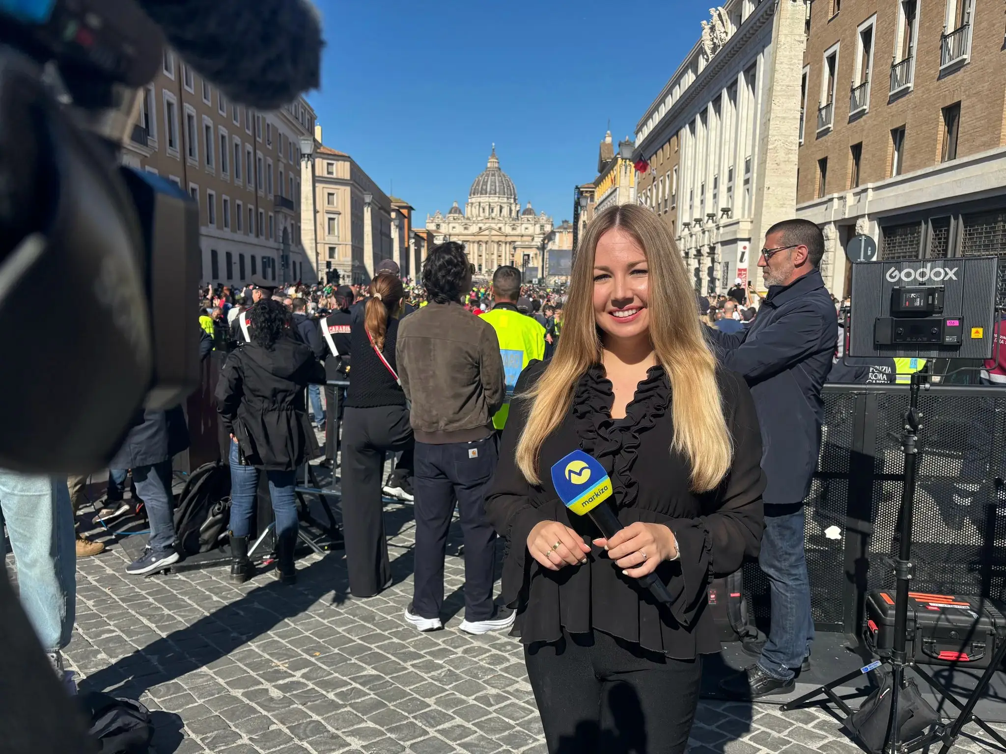 Roberta Nosko Gregorová vo Vatikáne