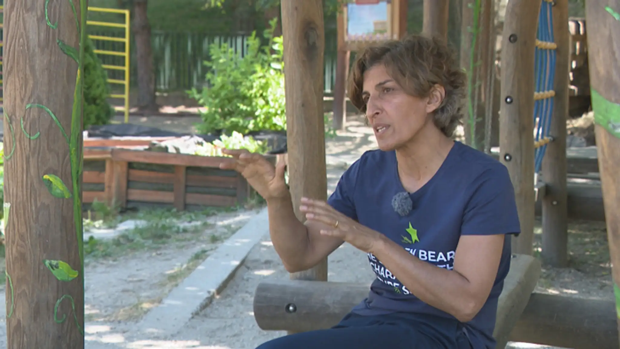 Venus Jahanpour - riaditeľka ekologickej škôlky v Stupave. 