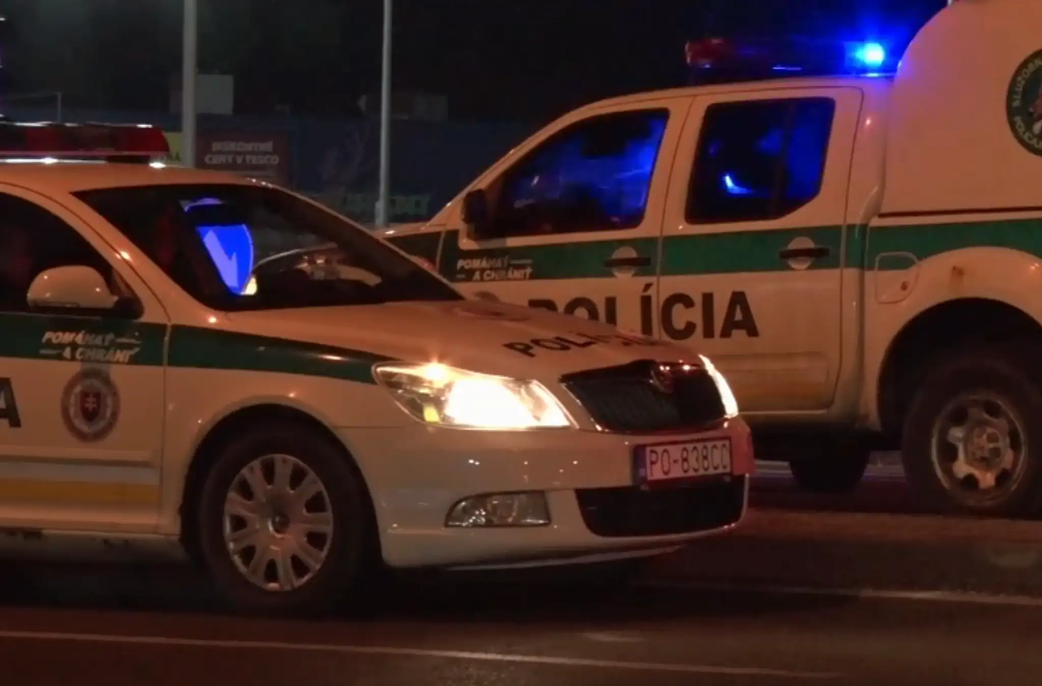 Policajný zásah