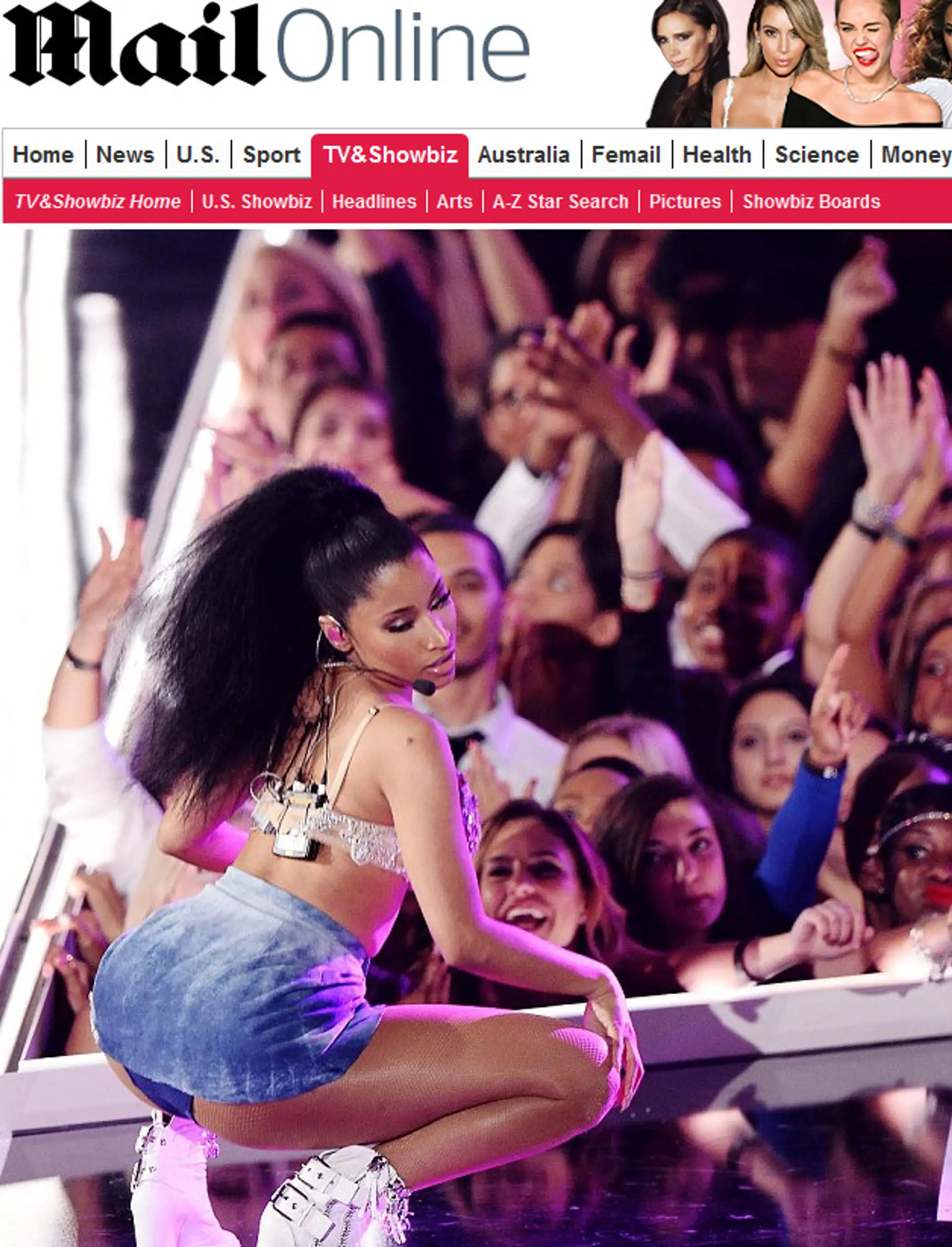 Nicki Minaj na MTV Video Music Awards