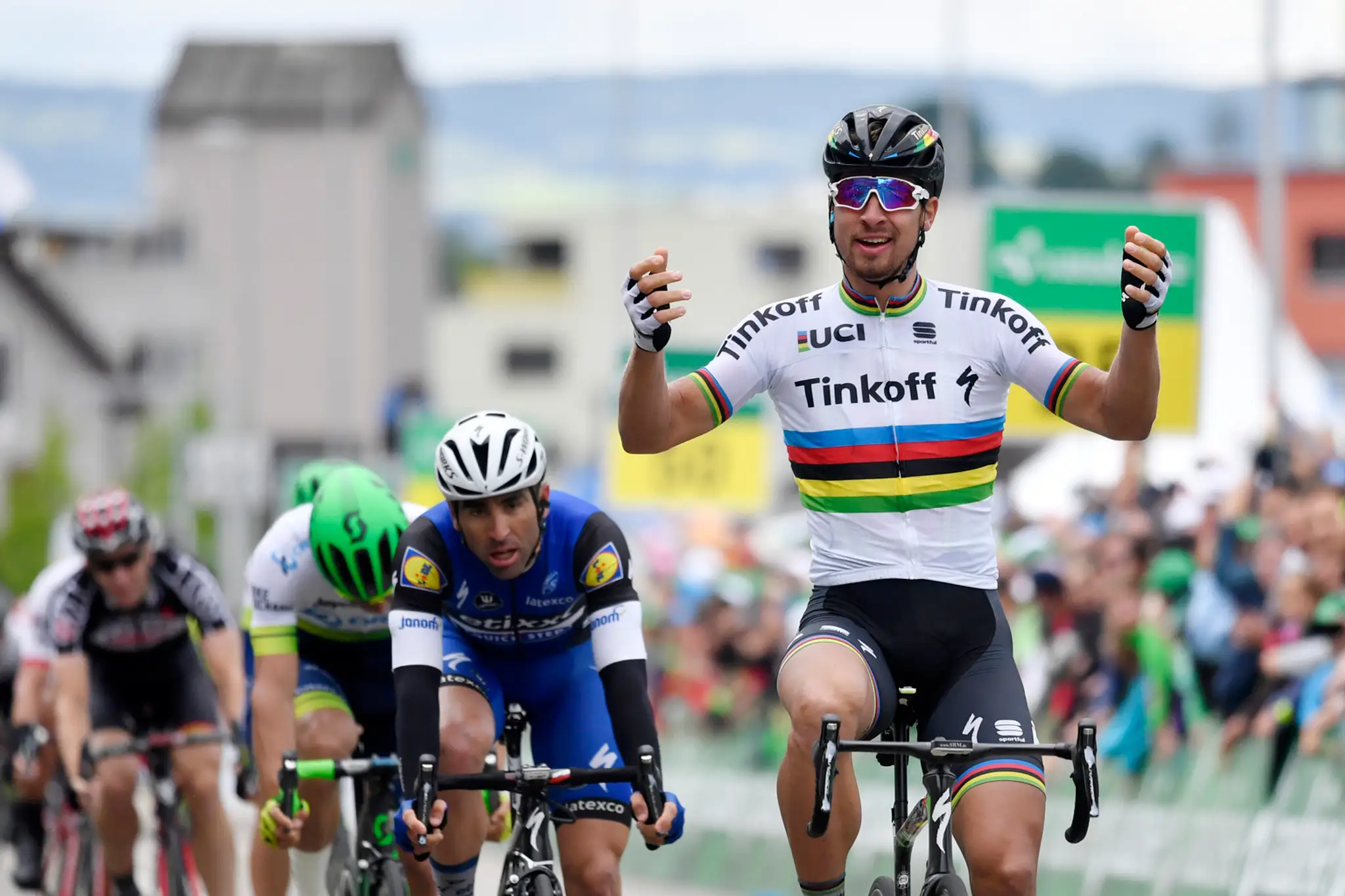  Peter Sagan vyhral druhú etapu pretekov Okolo Švajčiarska.