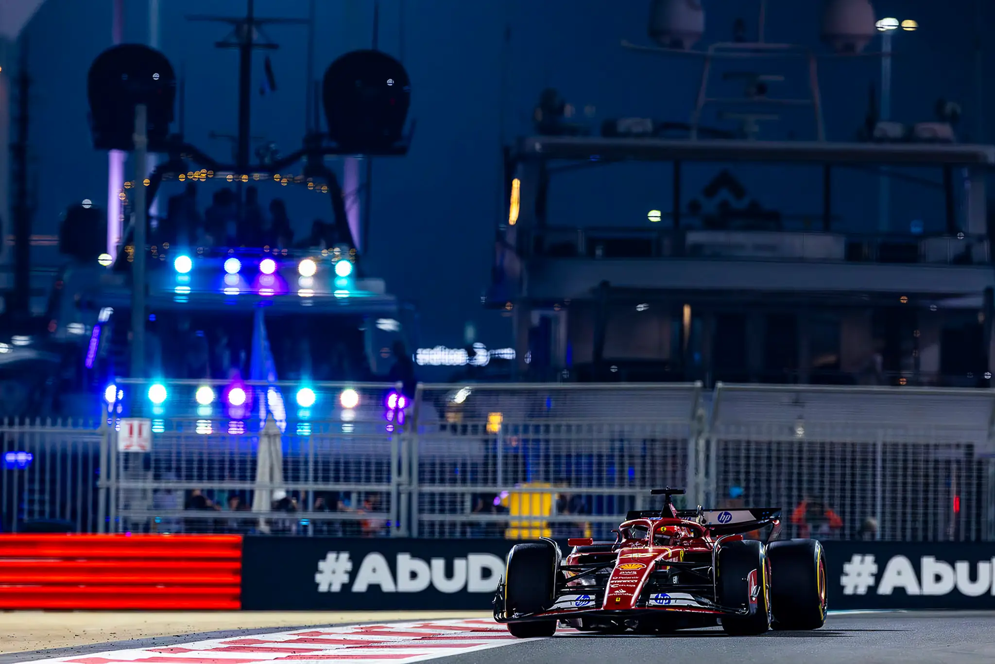 Charles Leclerc na Ferrari.