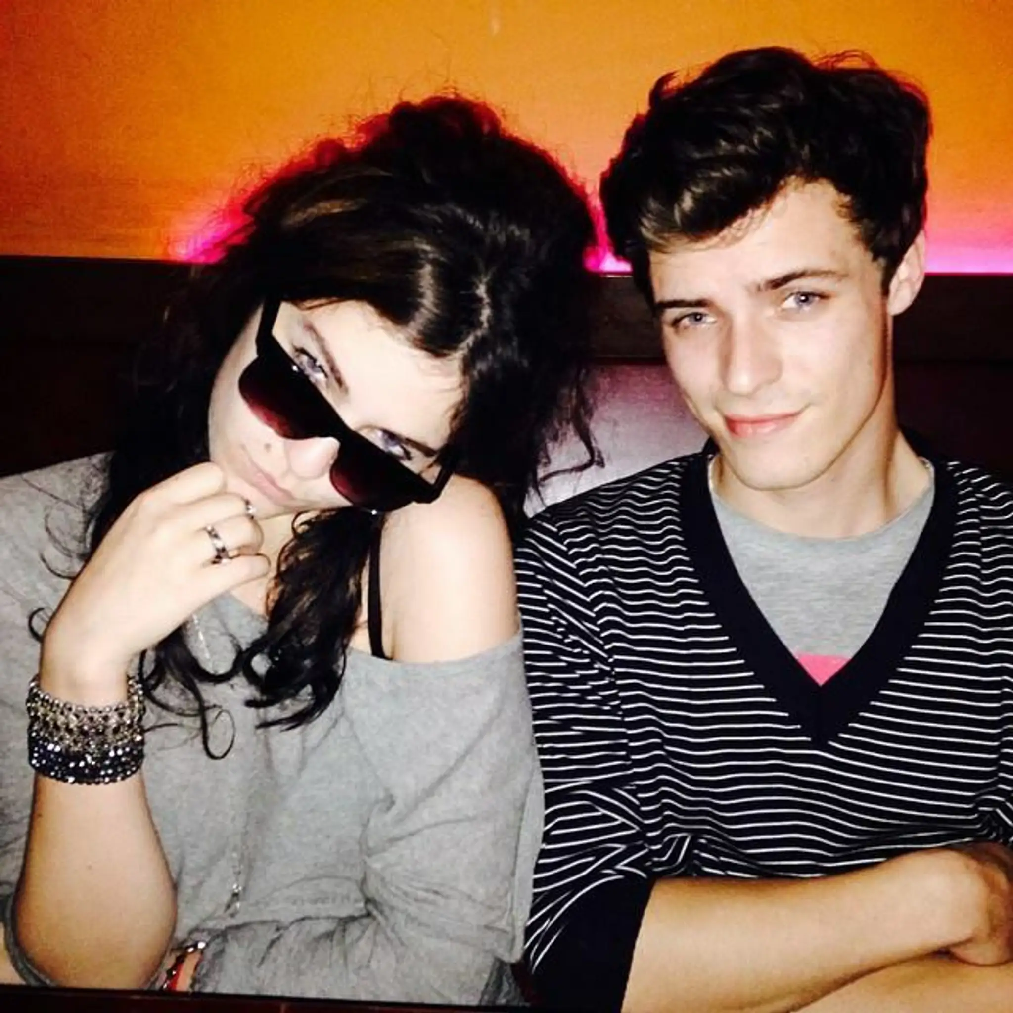 Celeste Buckingham a Matěj Vávra