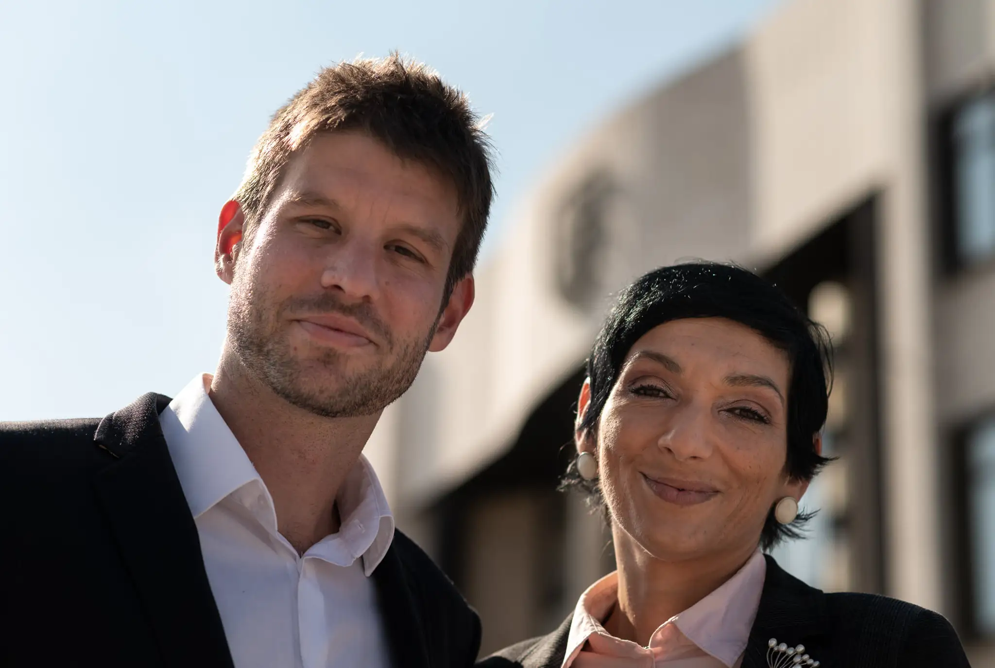 Michal Šimečka a Irena Bihariová