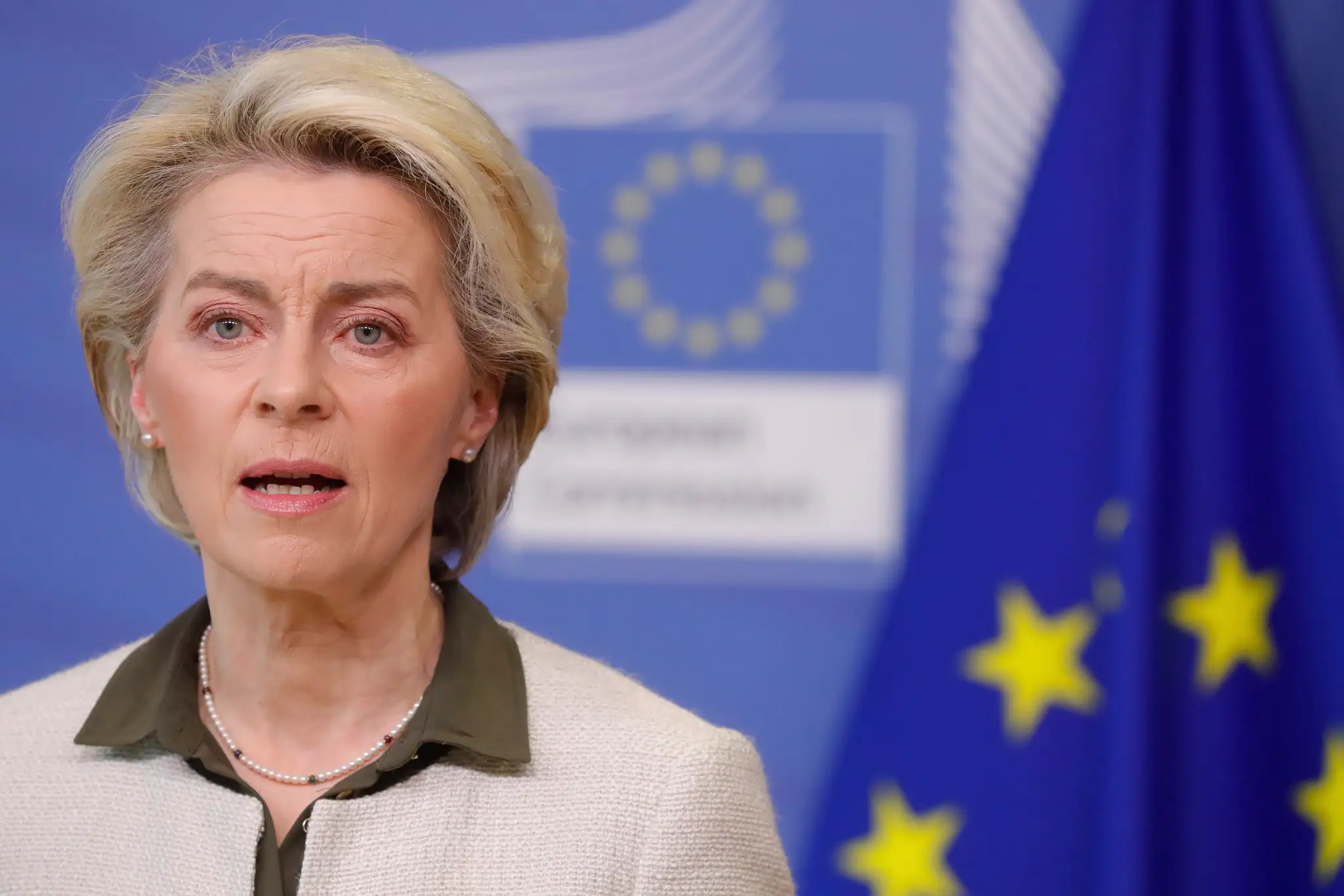 Predsedníčka Európskej komisie Ursula von der Leyenová.