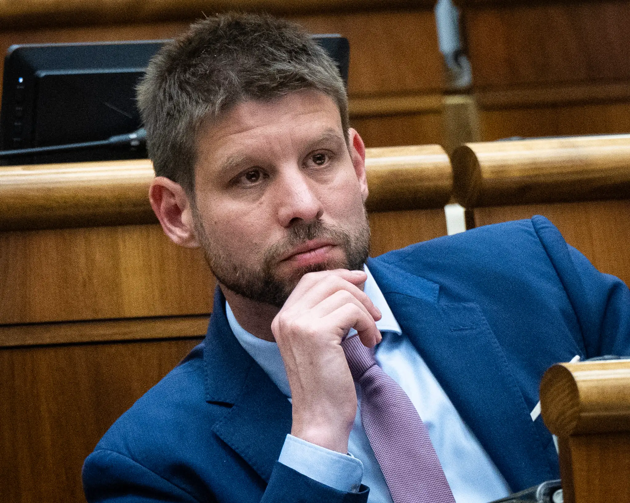 Predseda Progresívneho Slovenska Michal Šimečka