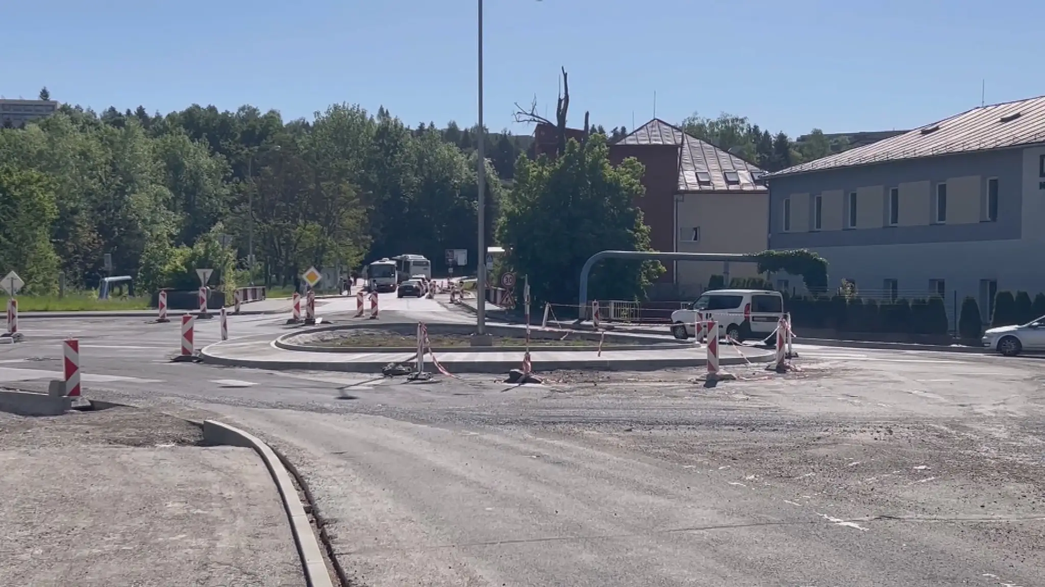 Oprava ciest v Banskej Bystrici
