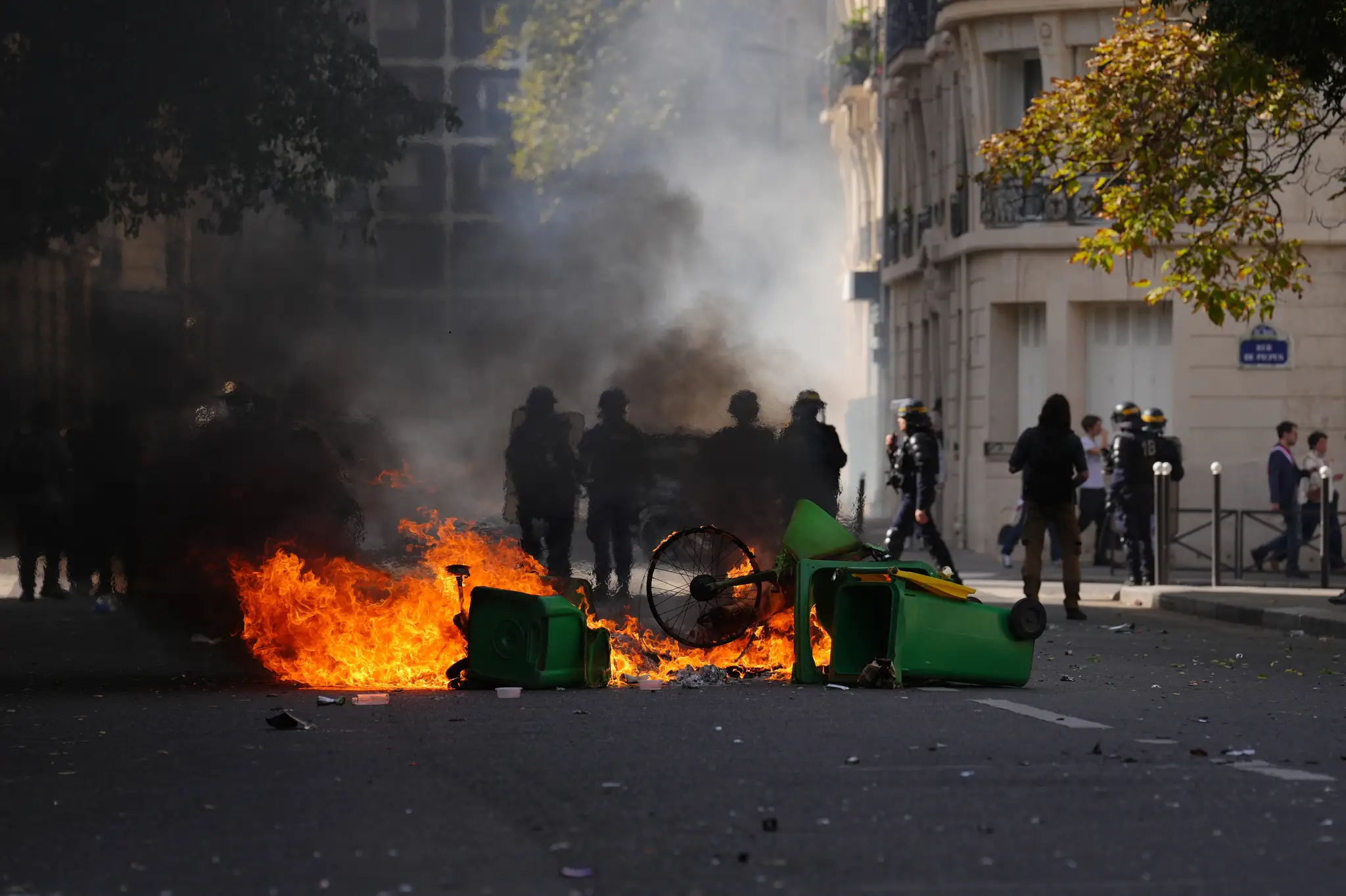 Protesty vo Francúzsku