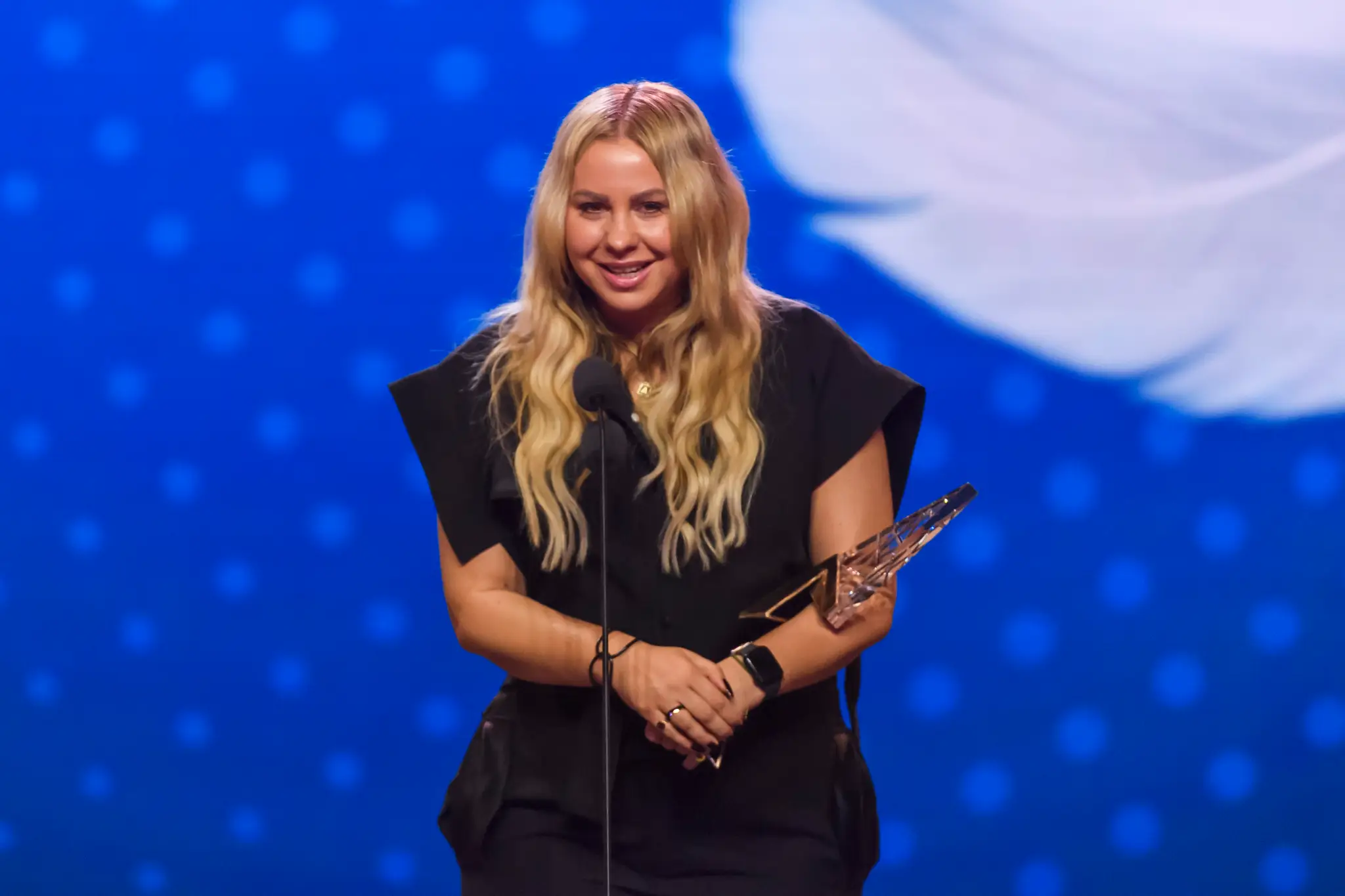 Alexandra Hovancová počas 27. ročníka Krištáľového krídla
