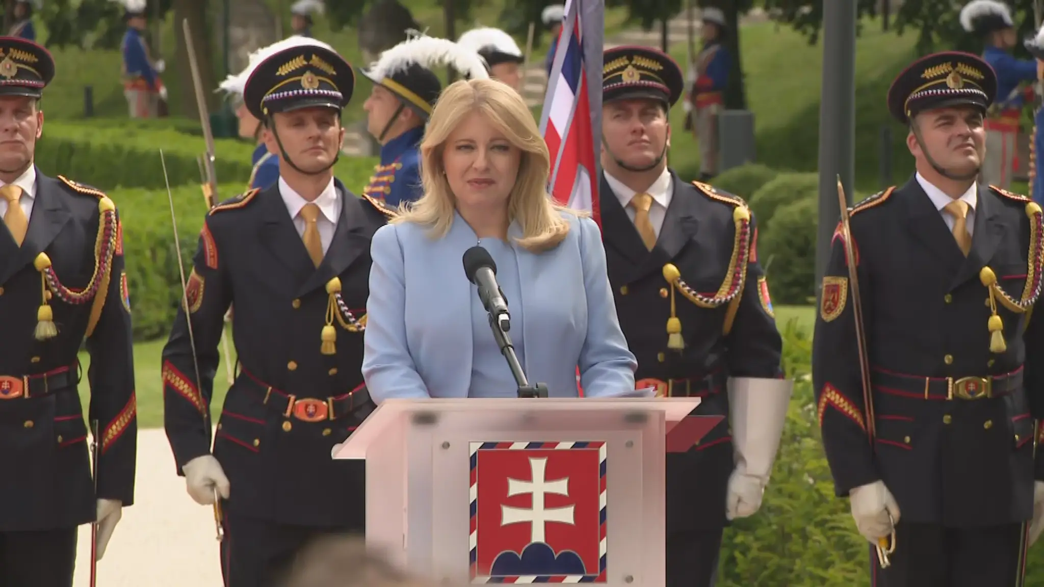 Zuzana Čaputová sa posledný raz prihovorila občanom ako prezidentka Slovenskej republiky