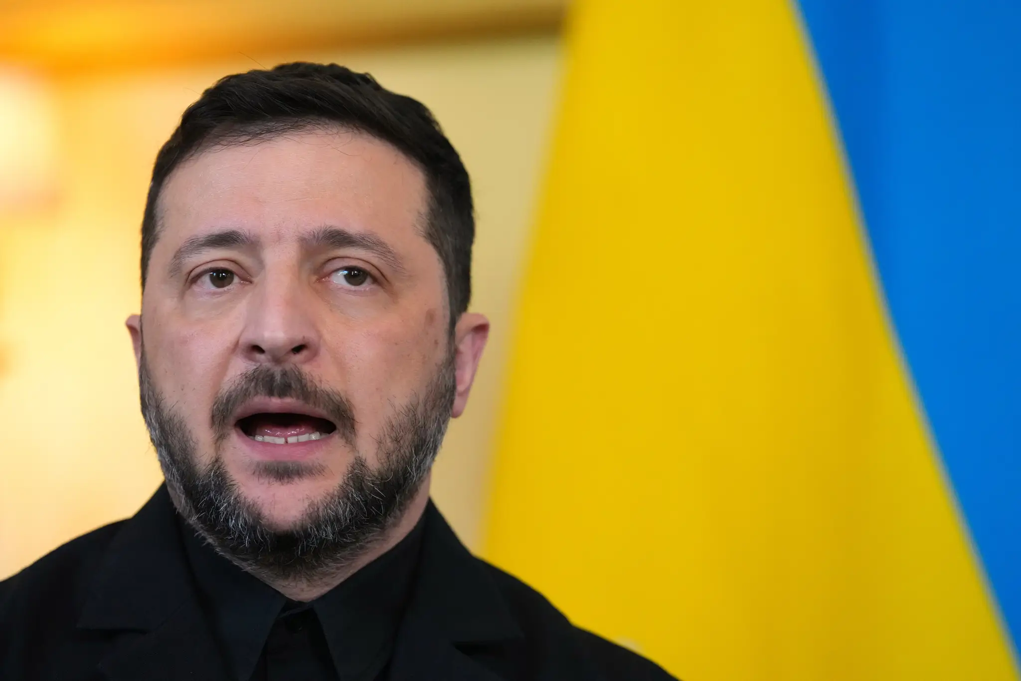 Na snímke ukrajinský prezident Volodymyr Zelenskyj.
