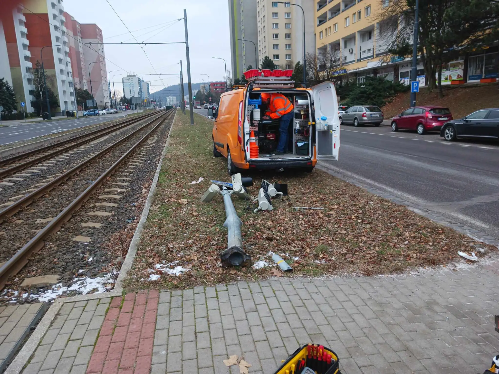 Miesto, kde mal Andrej Danko nehodu