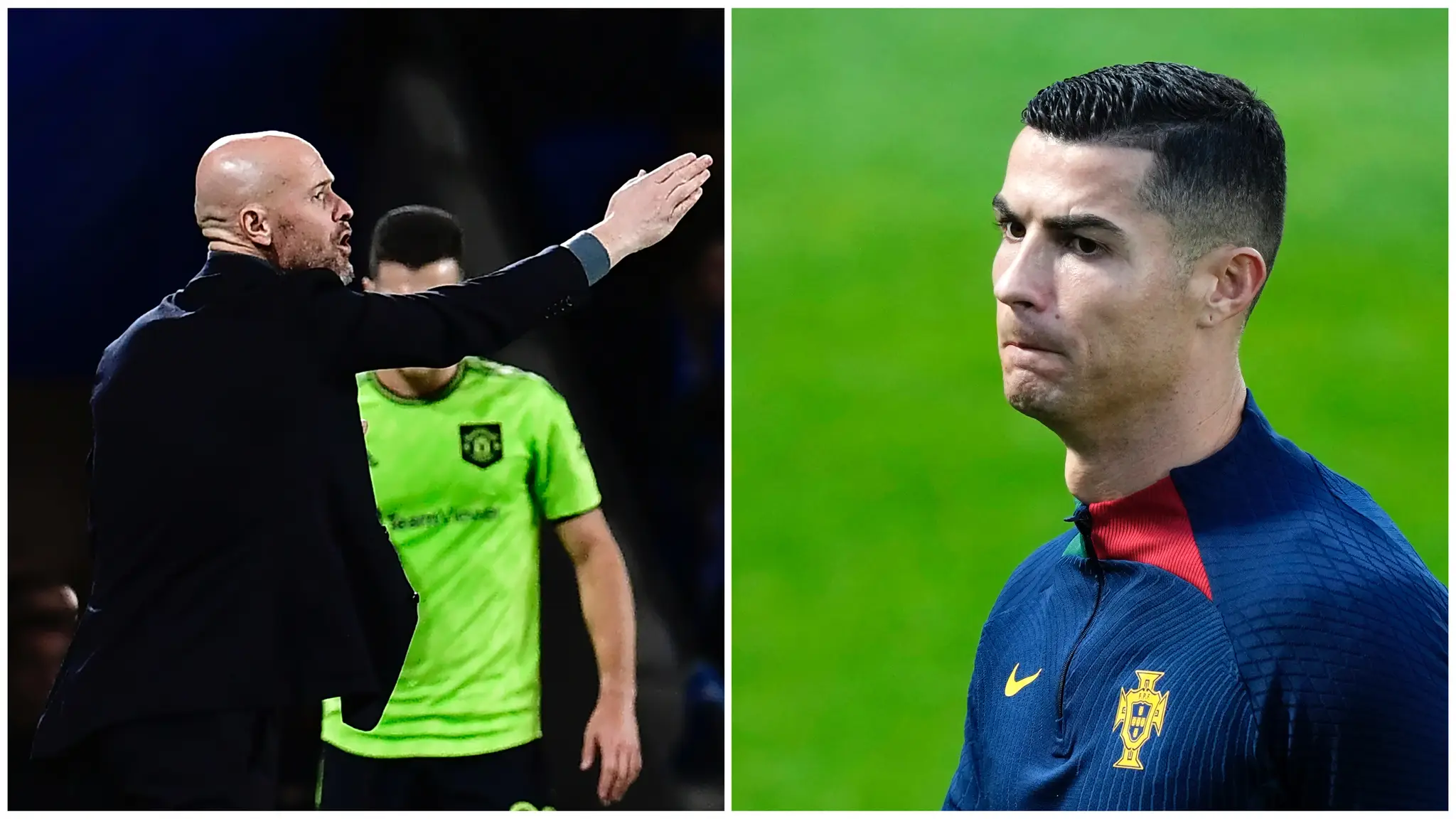 Erik ten Hag / Cristiano Ronaldo