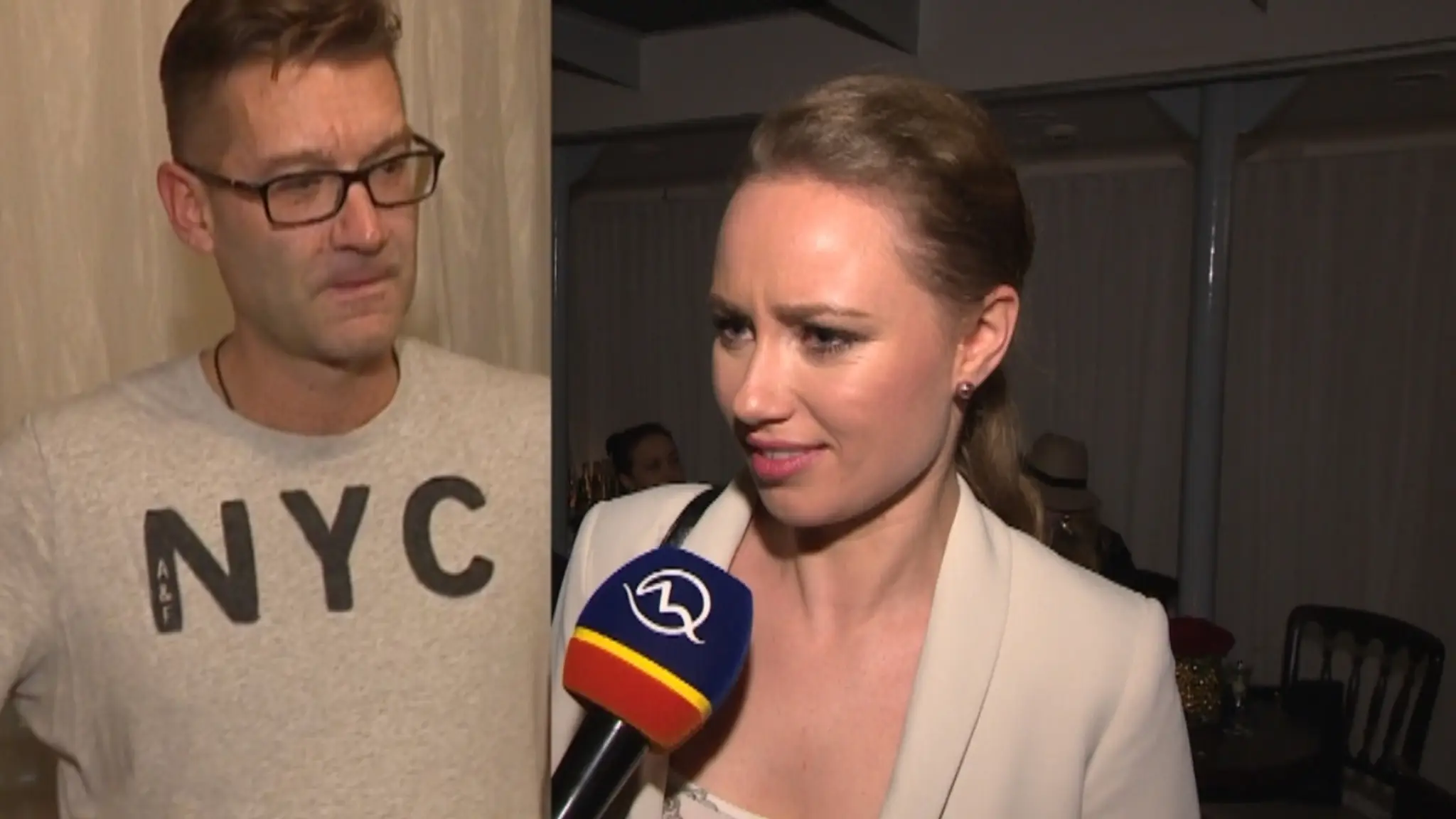 Andy Kraus a Natália Puklušová. 