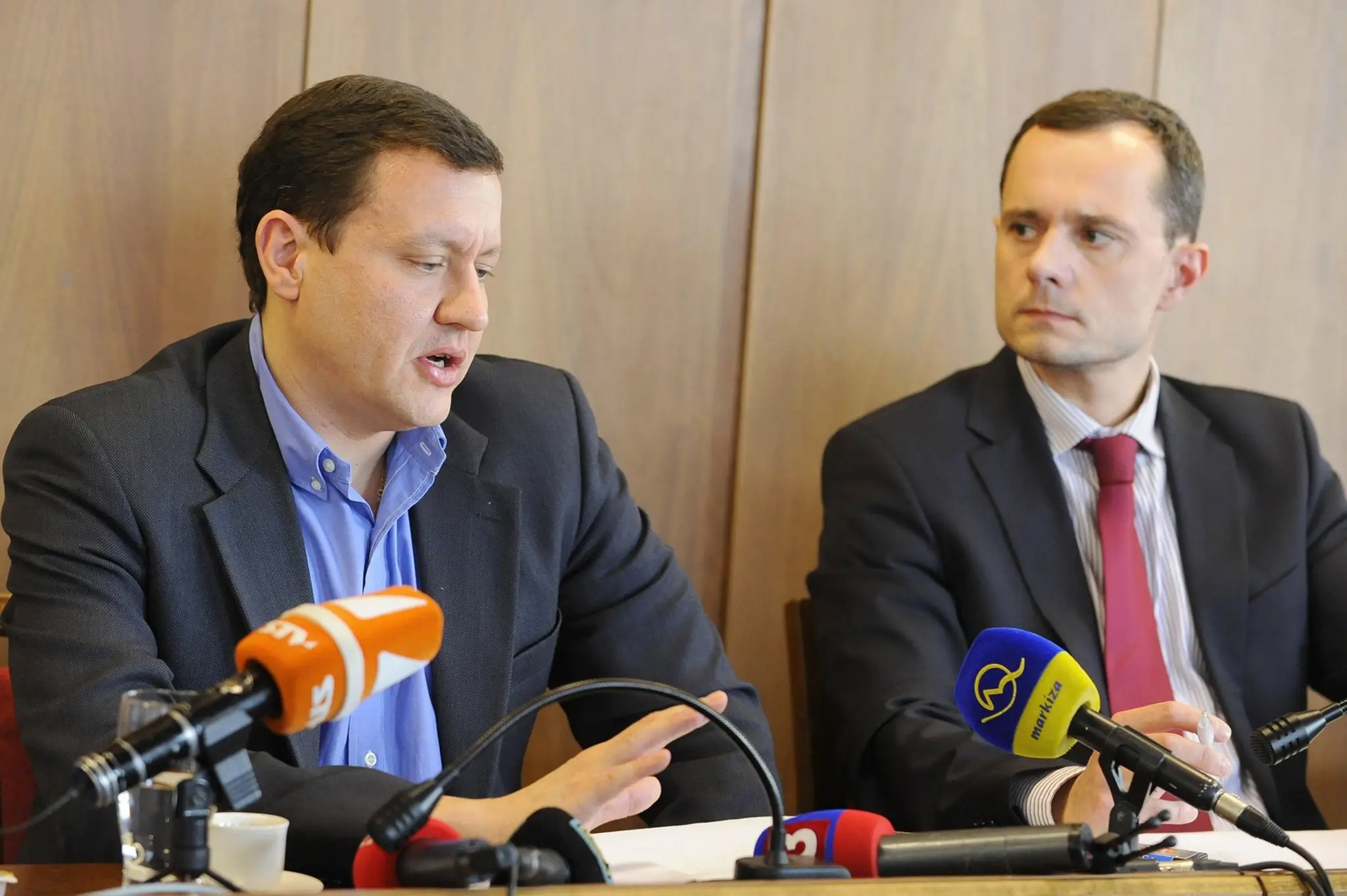 Daniel Lipšic a Radoslav Procházka.