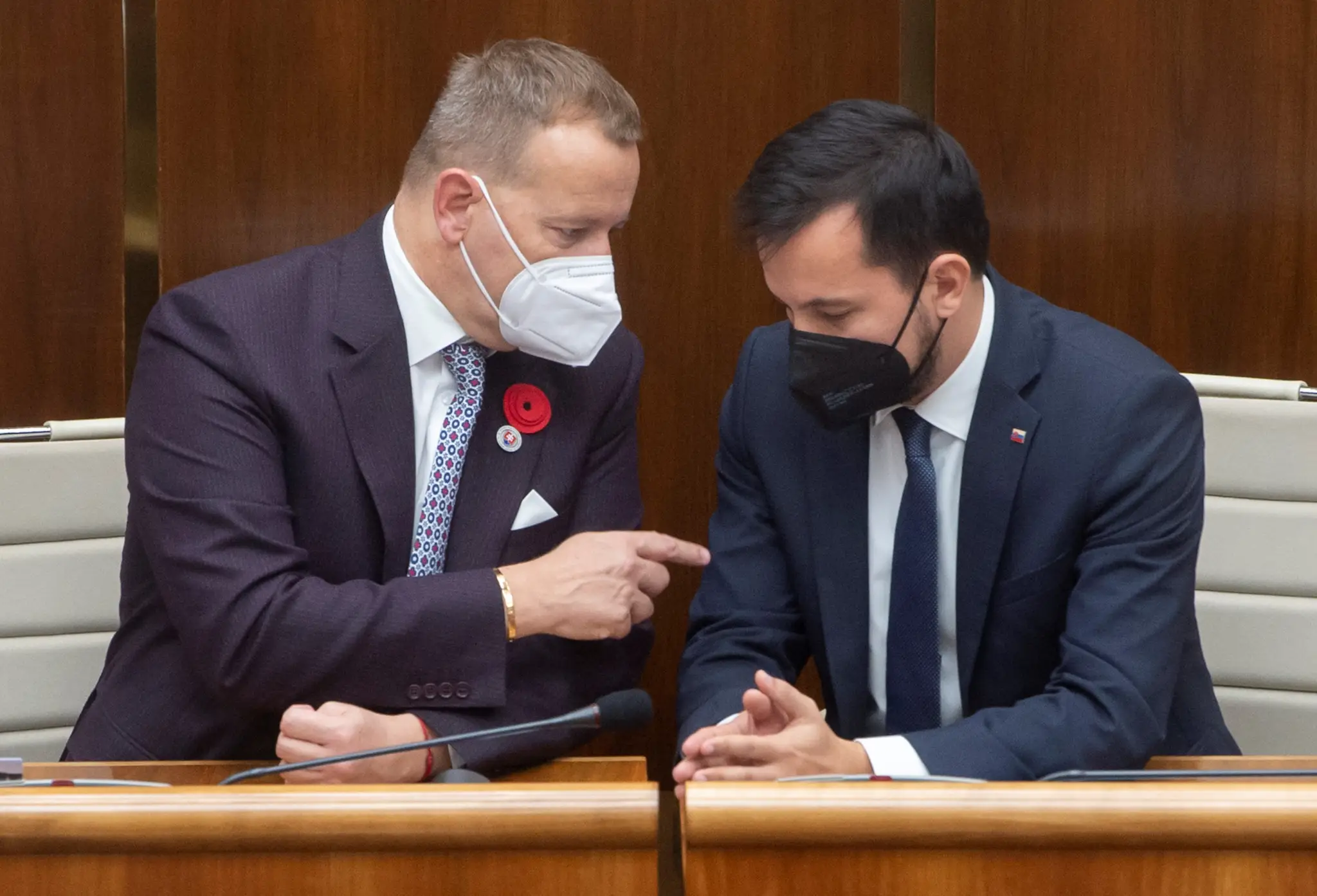 Boris Kollár a Juraj Šeliga.