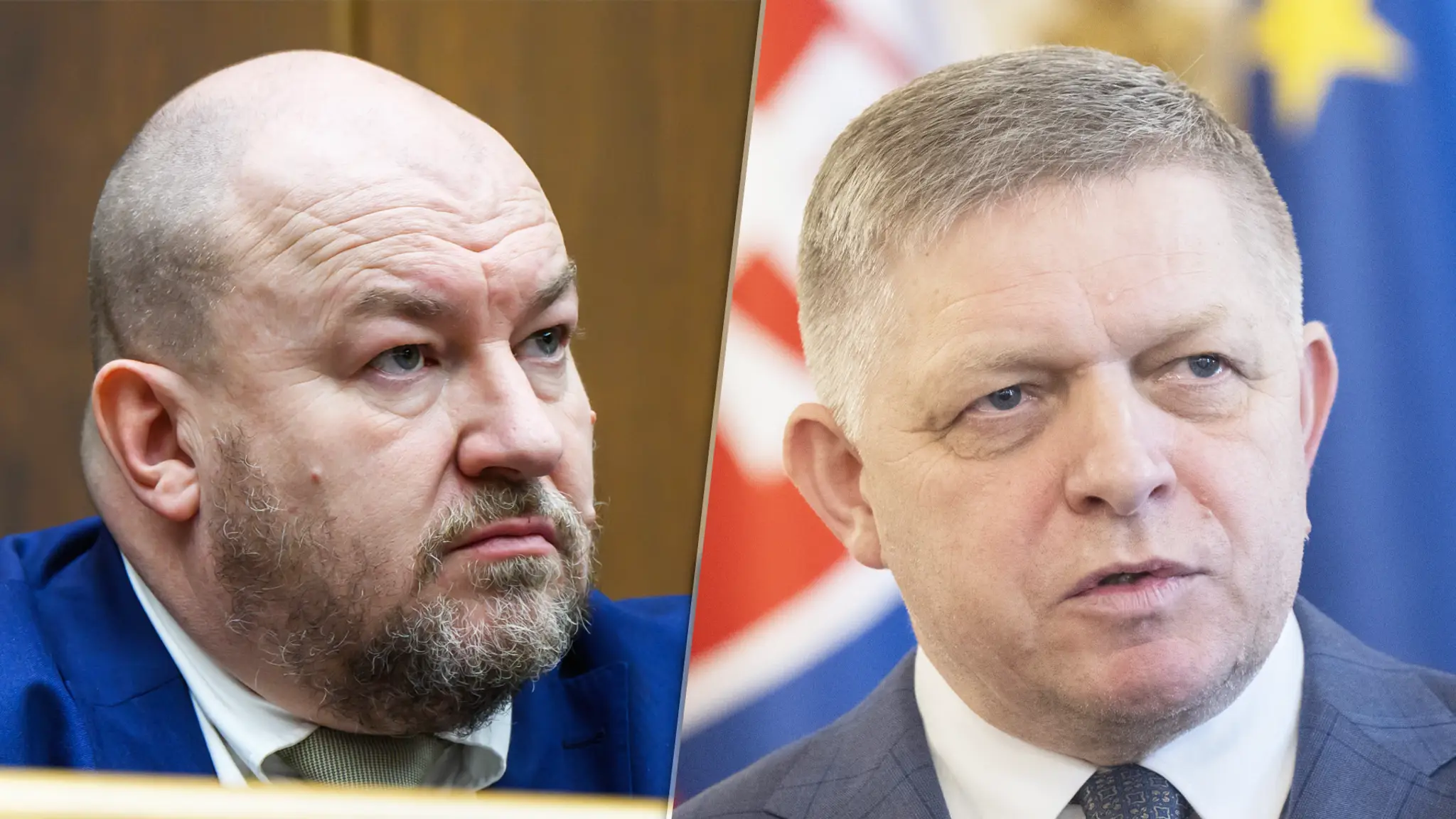 Rudolf Huliak a Robert Fico 
