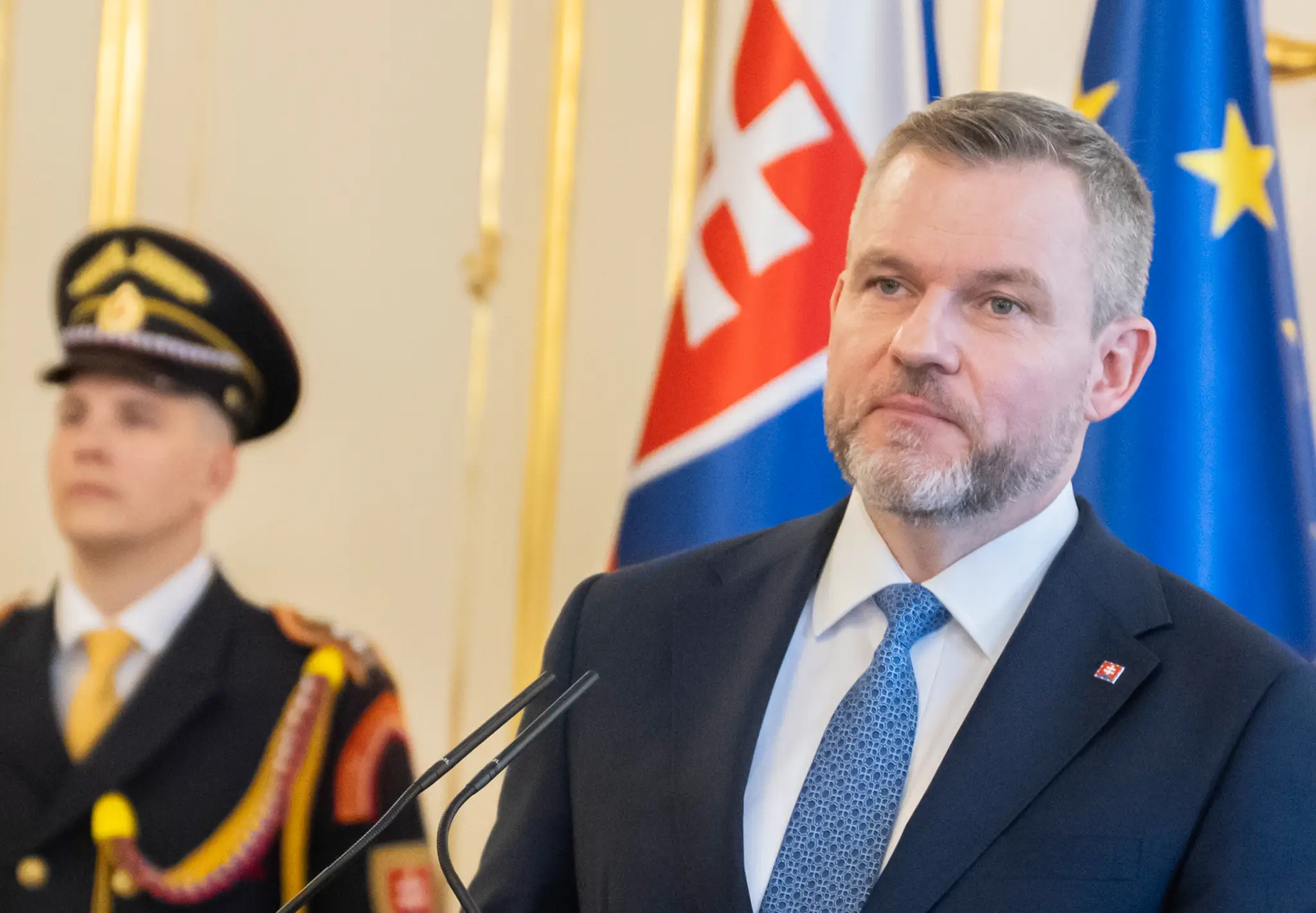 Na snímke prezident SR Peter Pellegrini.